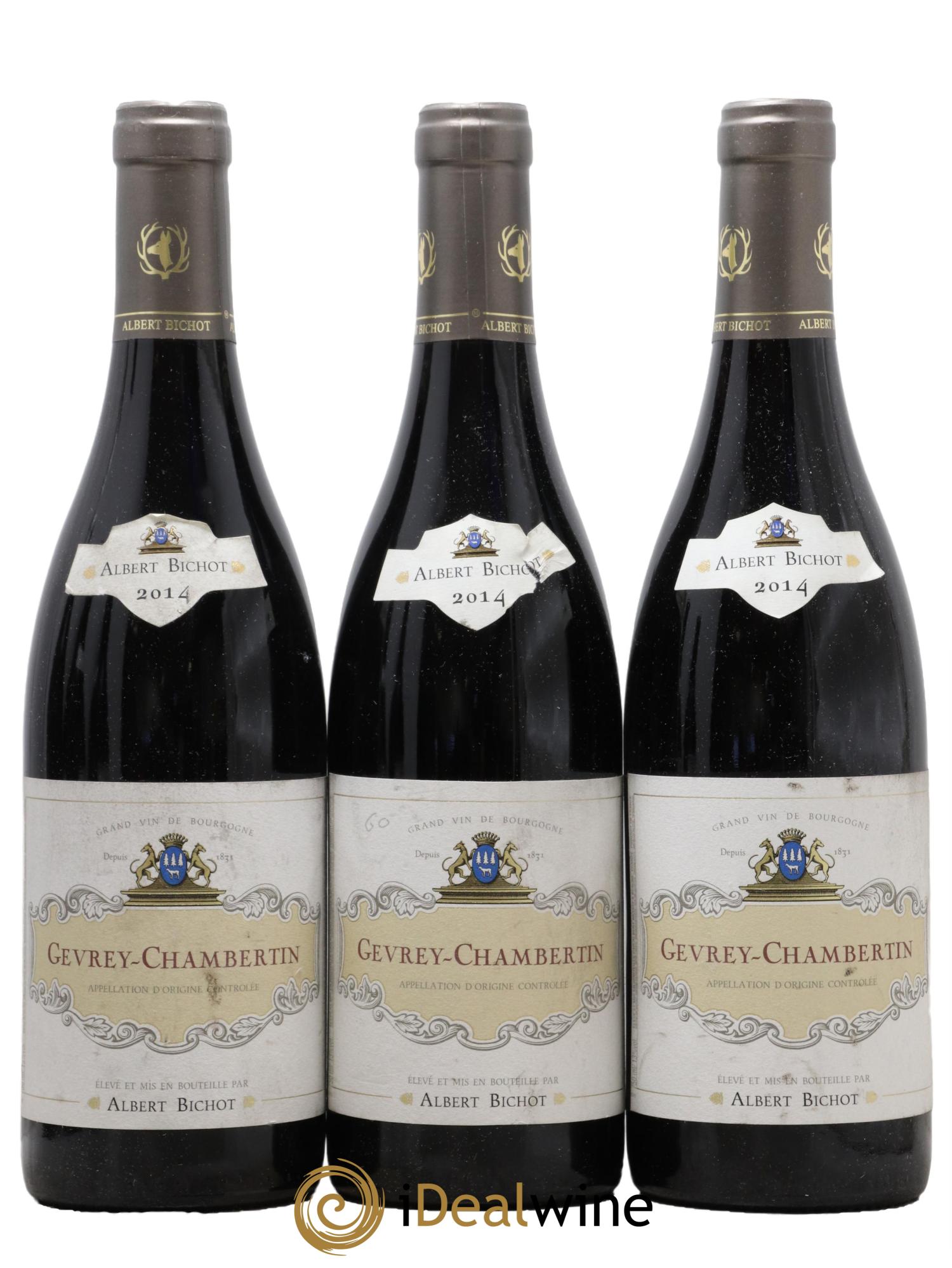 Gevrey-Chambertin Albert Bichot 2014 - Lot of 3 bottles - 0