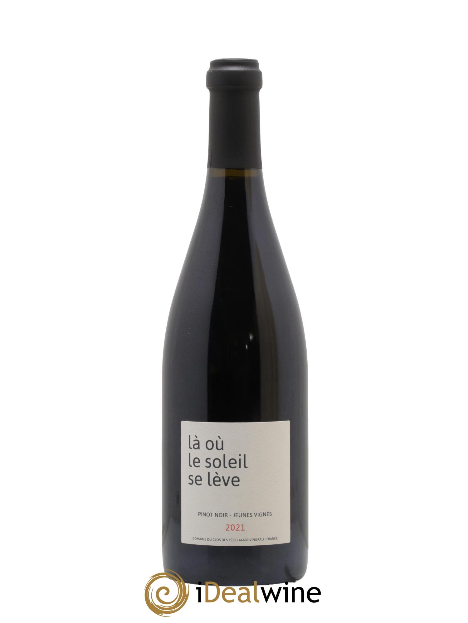 IGP Côtes Catalanes (VDP des Côtes Catalanes) Là où Le Soleil se Lève Clos des Fées Hervé Bizeul 2021 - Lot de 1 bouteille - 1