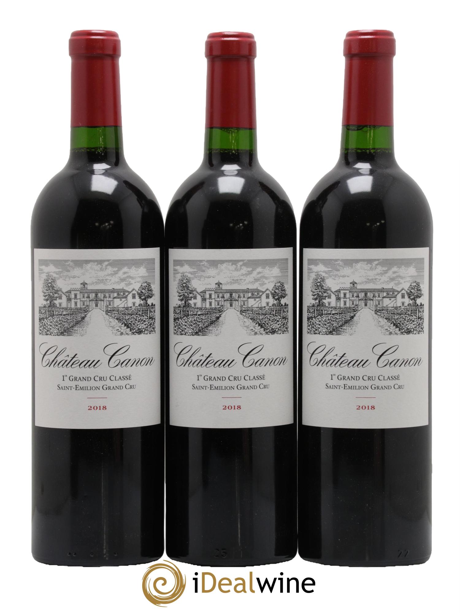 Château Canon 1er Grand Cru Classé B 2018 - Lot de 6 bouteilles - 2