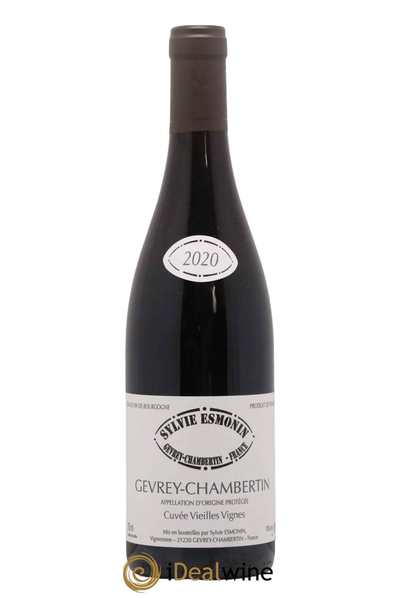 Gevrey-Chambertin Vieilles Vignes Sylvie Esmonin 2020 - Posten von 1 Flasche - 0