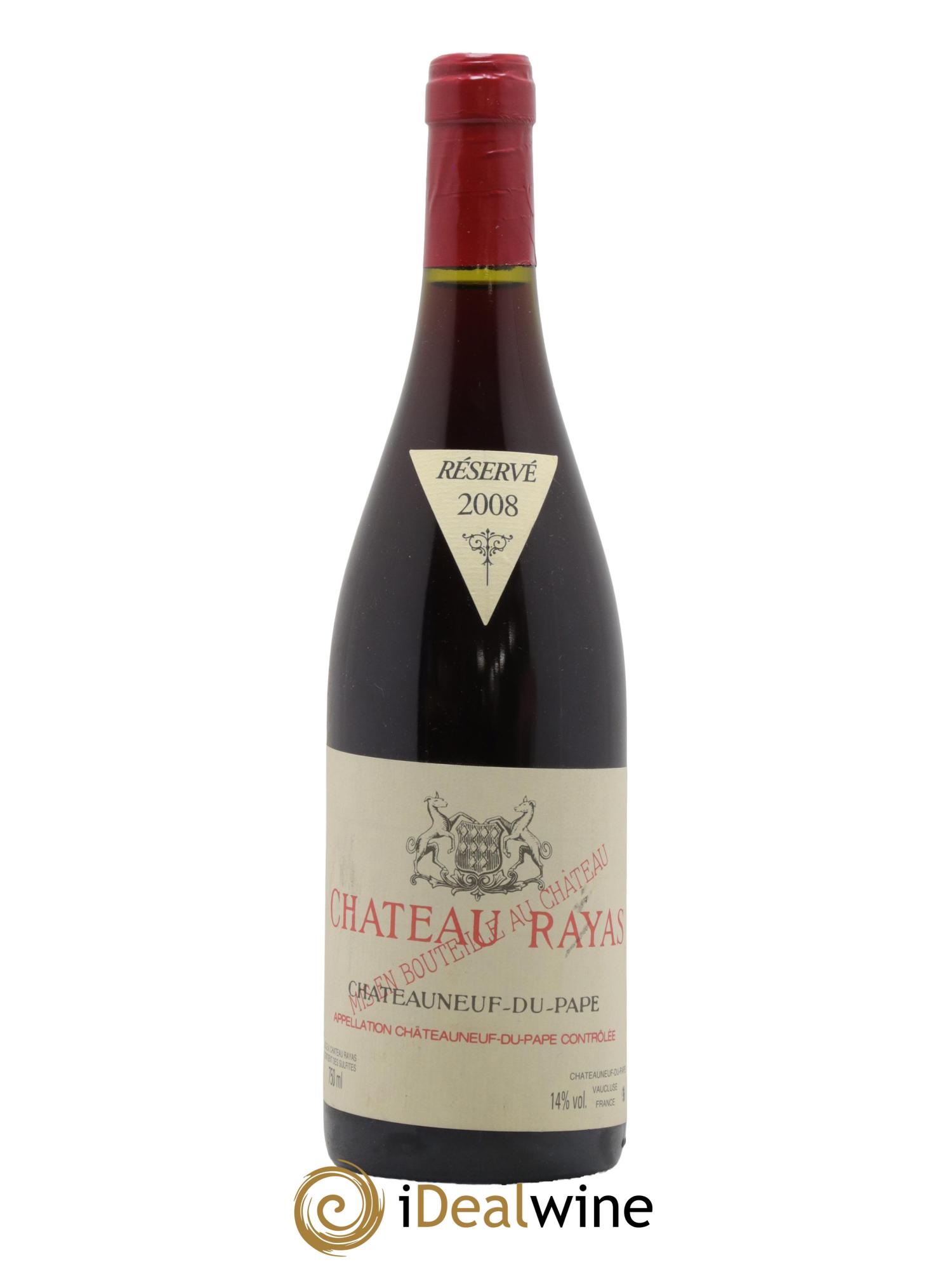 Châteauneuf-du-Pape Château Rayas Emmanuel Reynaud 2008 - Lotto di 1 bottiglia - 0