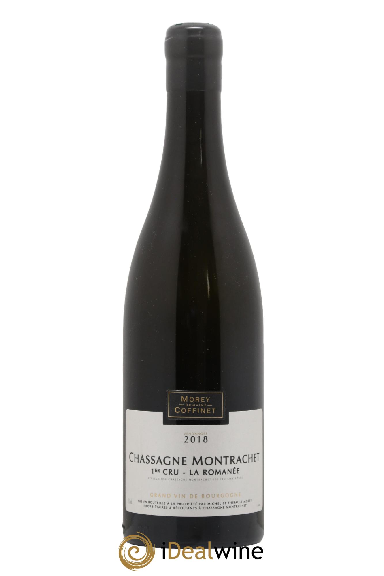 Chassagne-Montrachet 1er Cru La Romanée Morey-Coffinet (Domaine) 2018 - Lot de 1 bouteille - 0