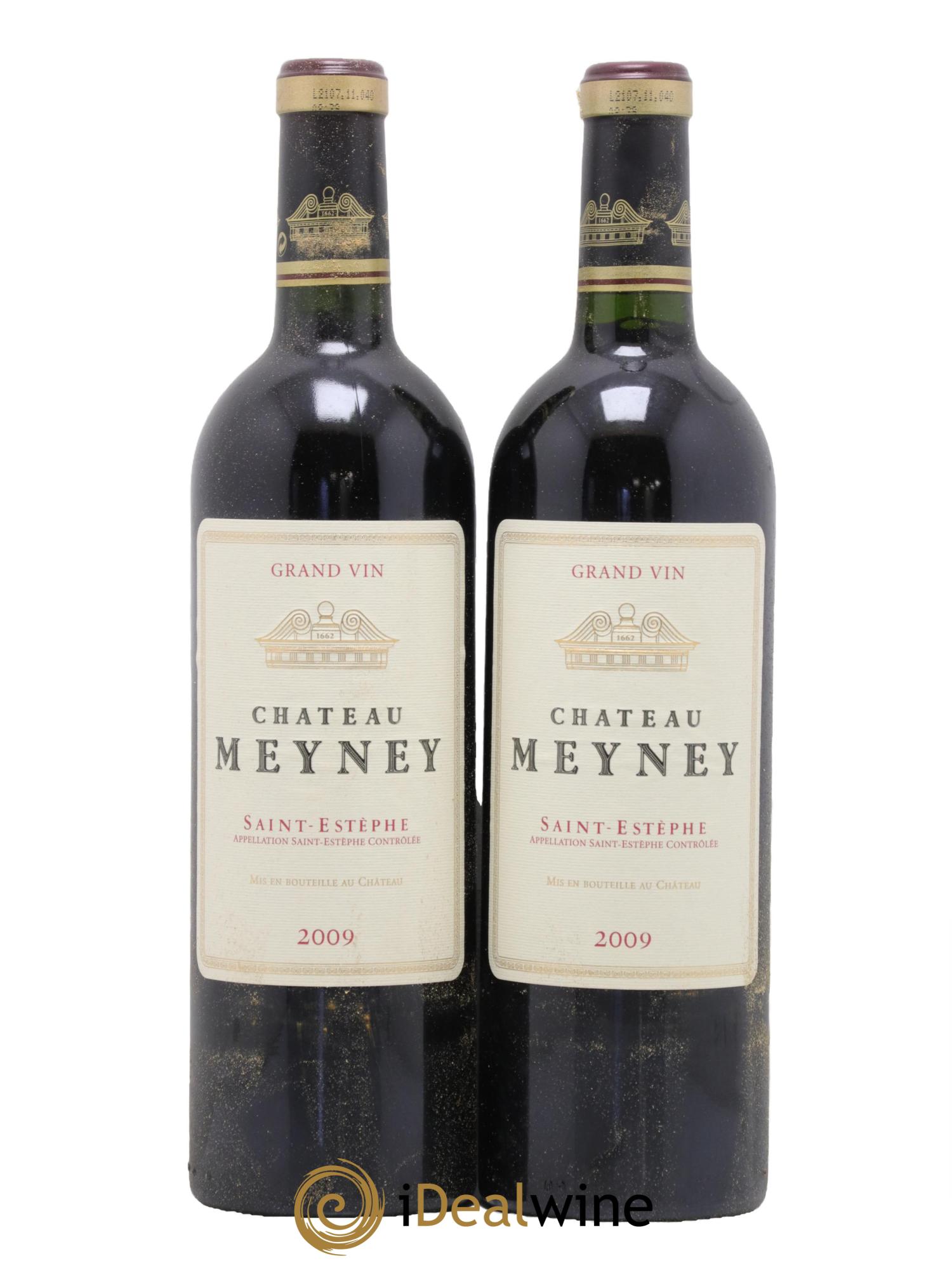 Château Meyney 2009 - Lotto di 2 bottiglie - 0