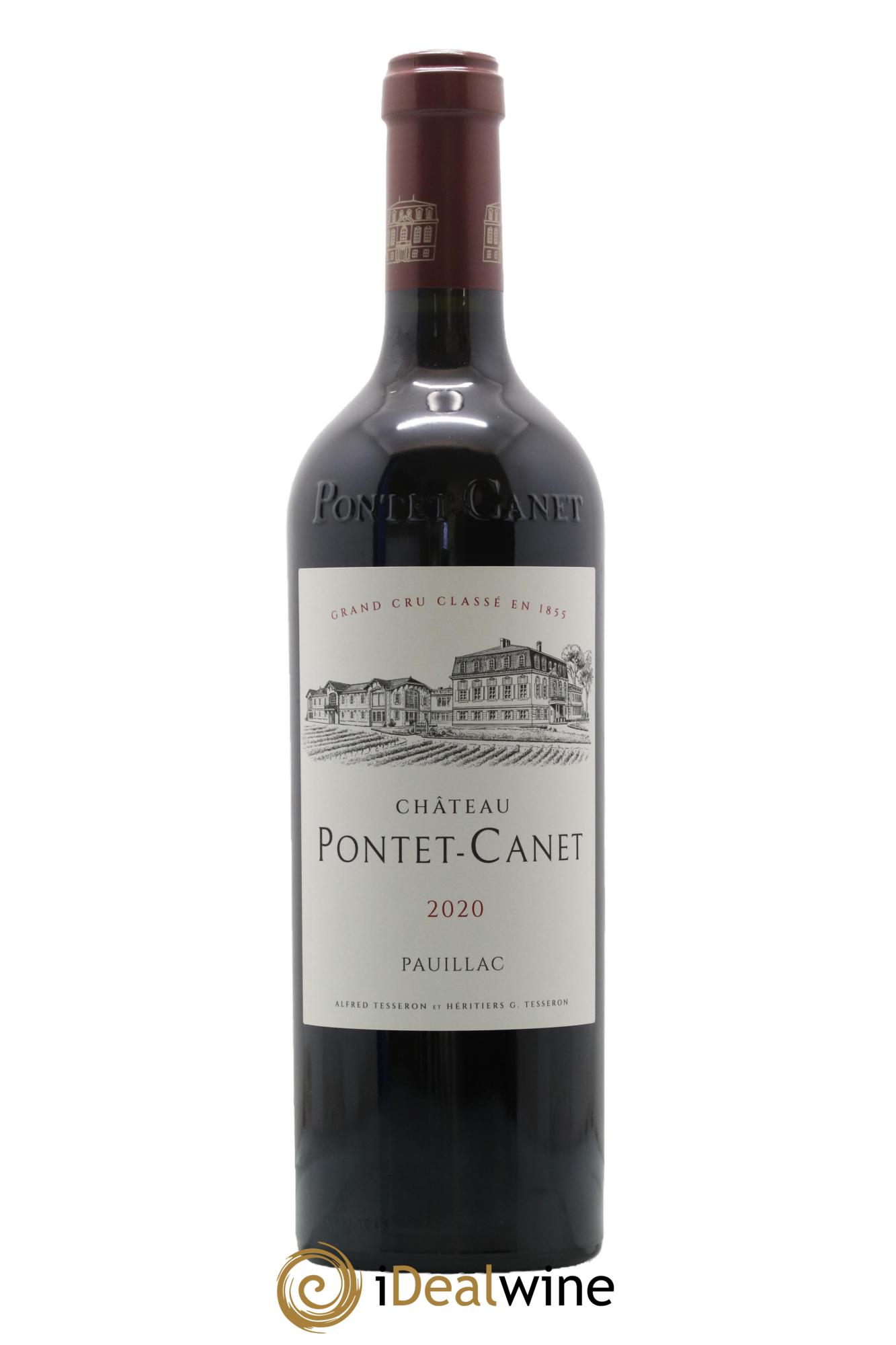 Château Pontet Canet 5ème Grand Cru Classé 2020 - Lot de 1 bouteille - 0