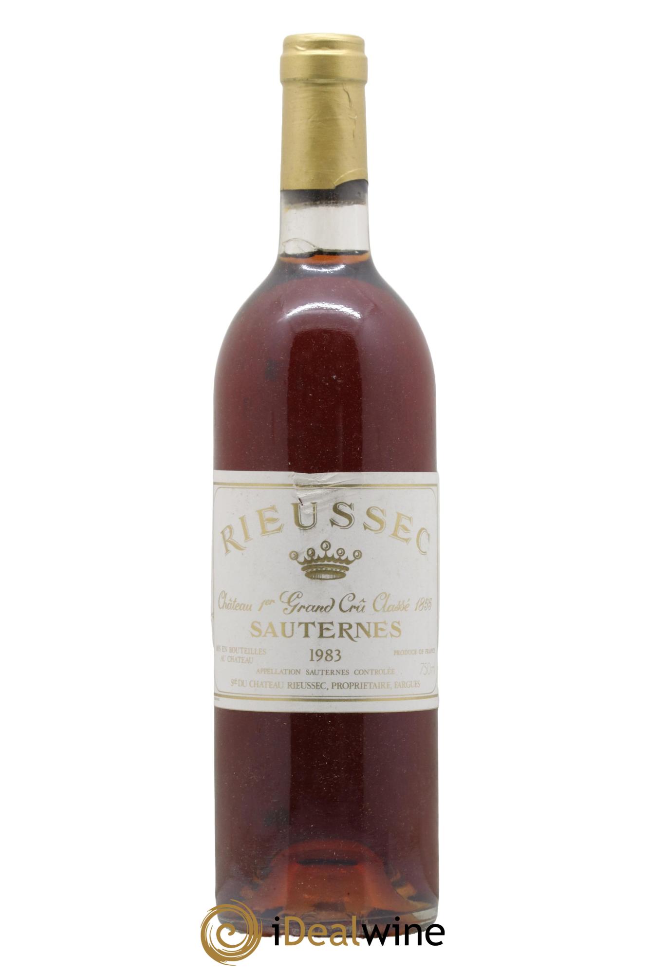 Château Rieussec 1er Grand Cru Classé 1983 - Lot of 1 bottle - 0