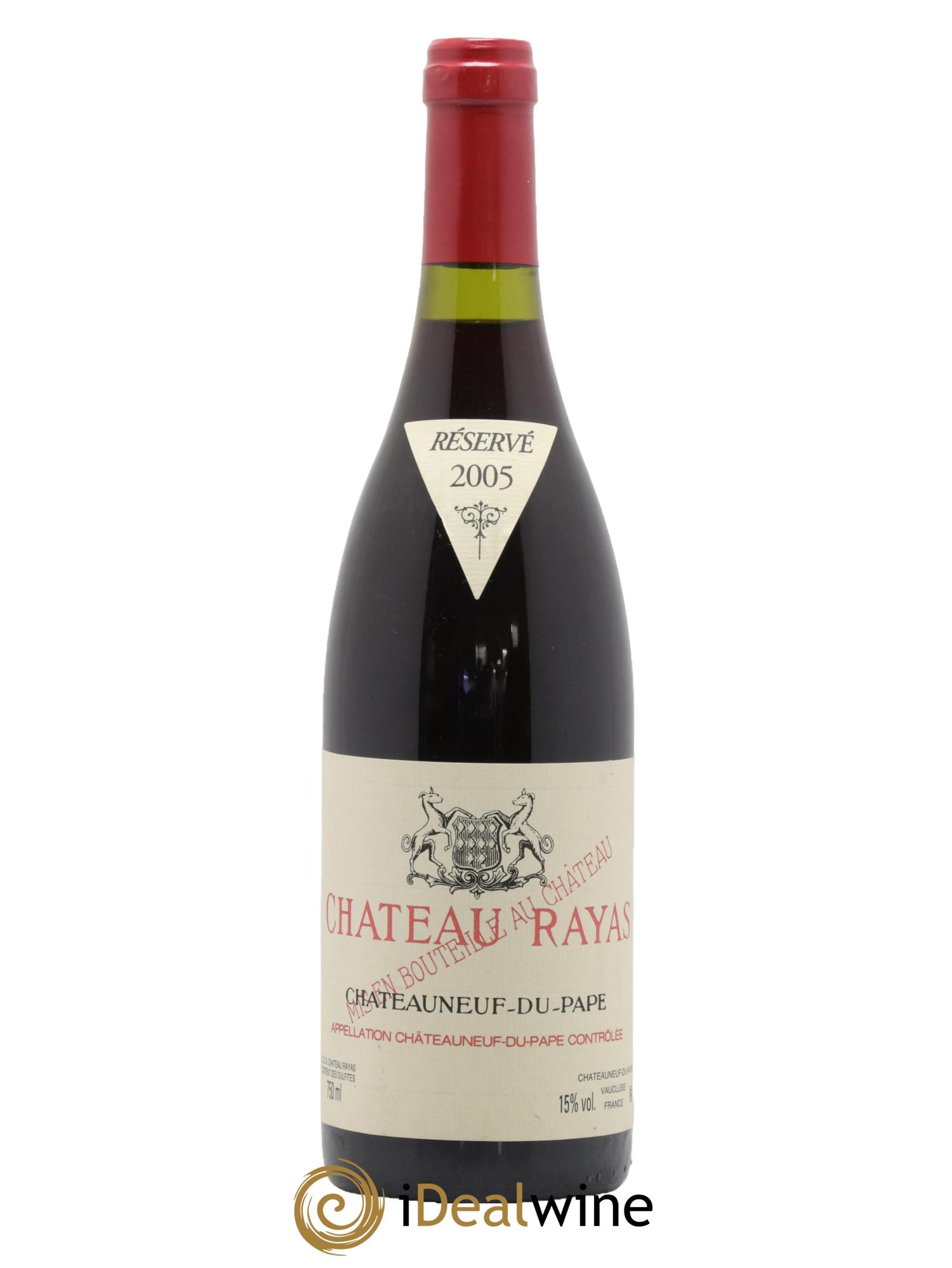 Châteauneuf-du-Pape Château Rayas Emmanuel Reynaud 2005 - Lot de 1 bouteille - 0