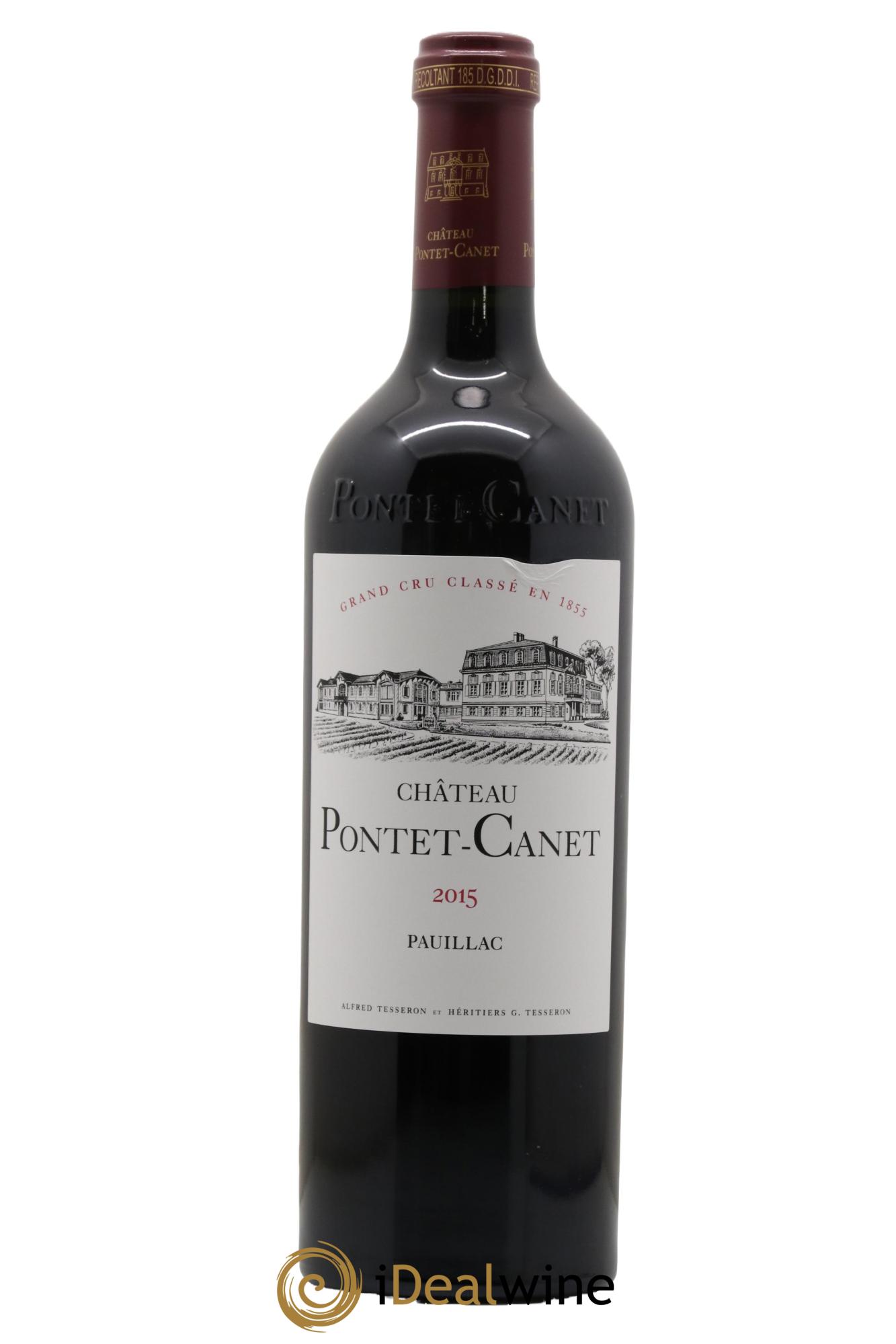 Château Pontet Canet 5ème Grand Cru Classé 2015 - Lotto di 1 bottiglia - 0