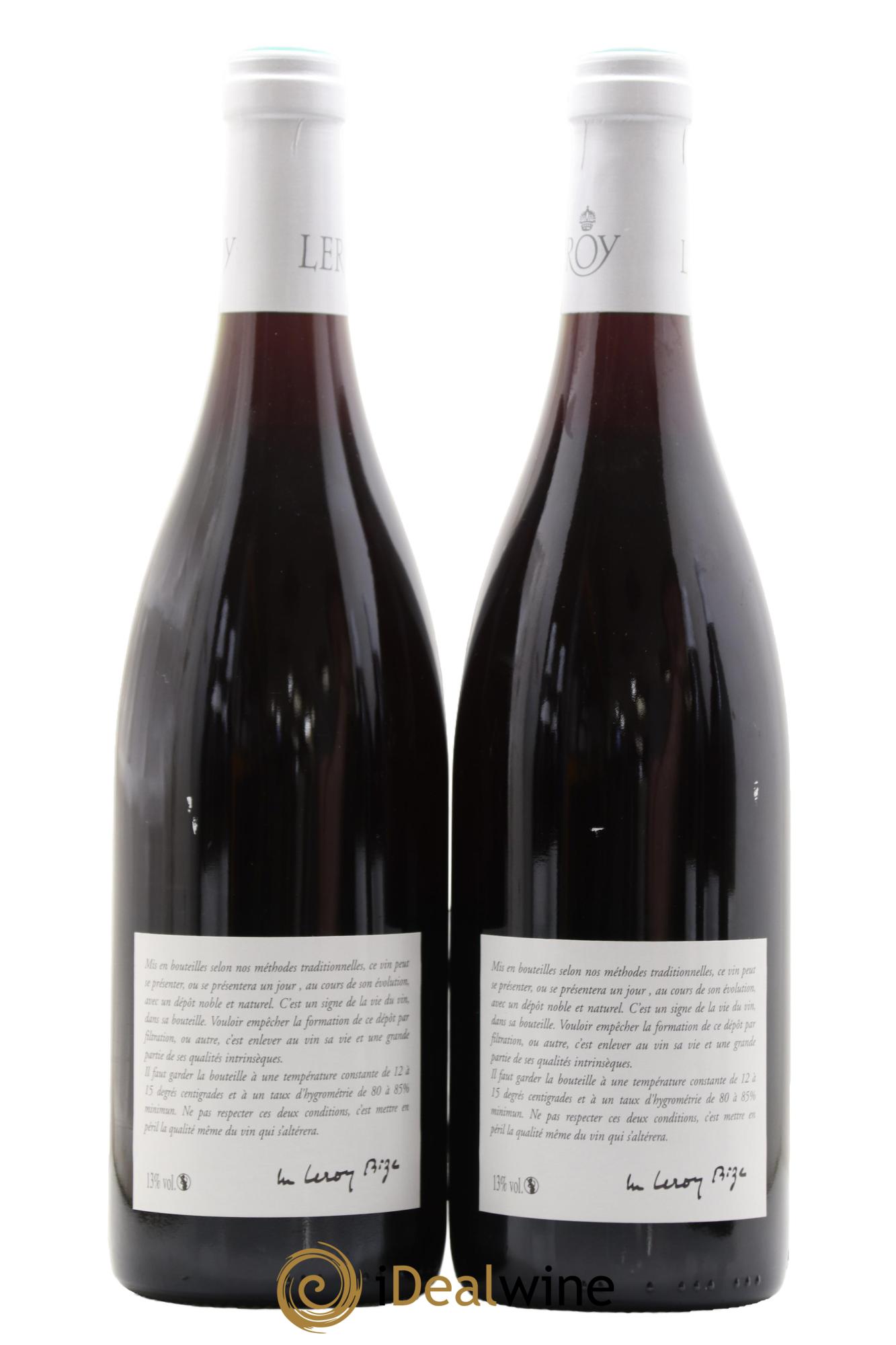 Gevrey-Chambertin Leroy SA 2007 - Lot de 2 bouteilles - 1