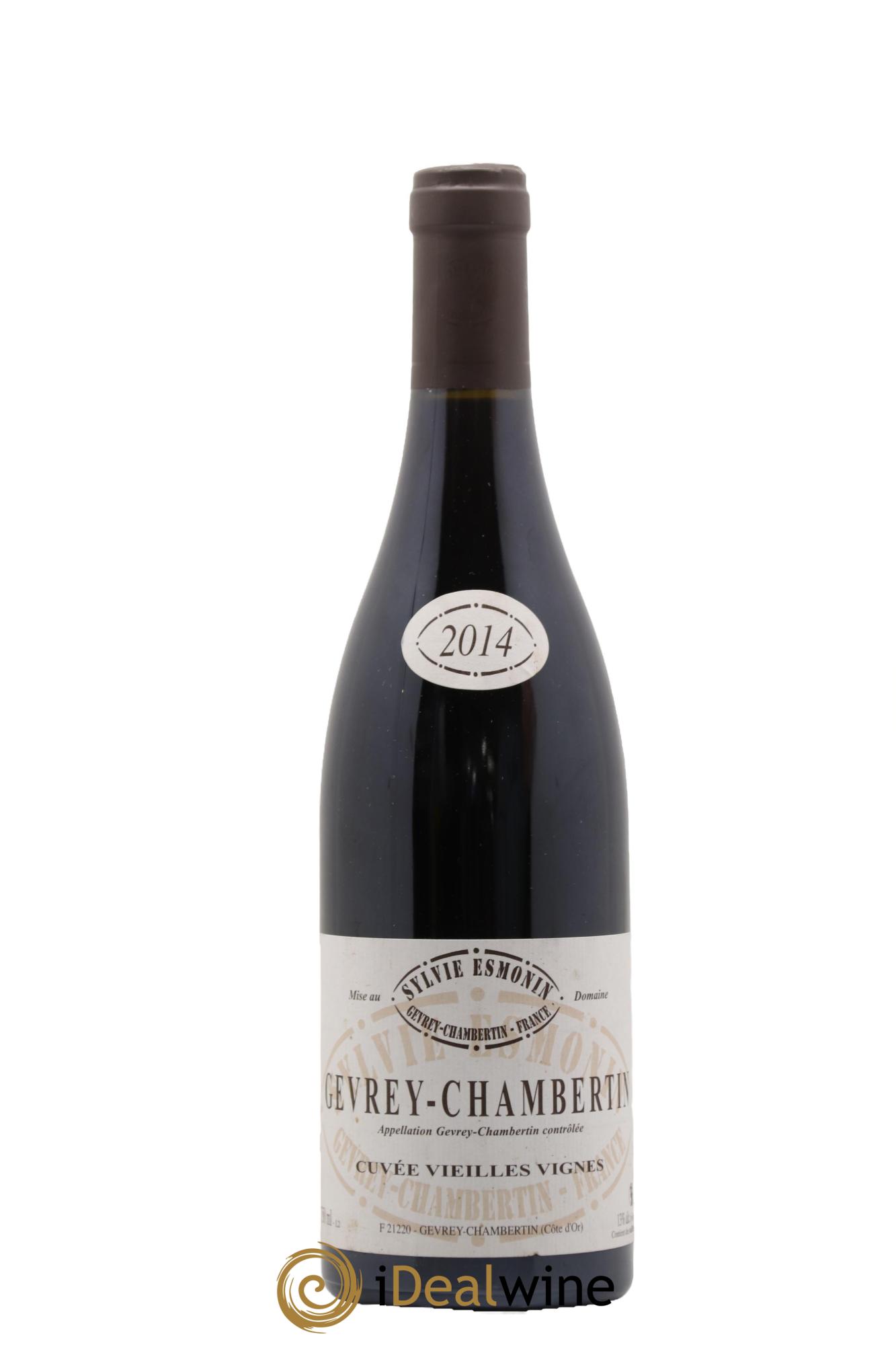 Gevrey-Chambertin Vieilles Vignes Sylvie Esmonin 2014 - Lot of 1 bottle - 0