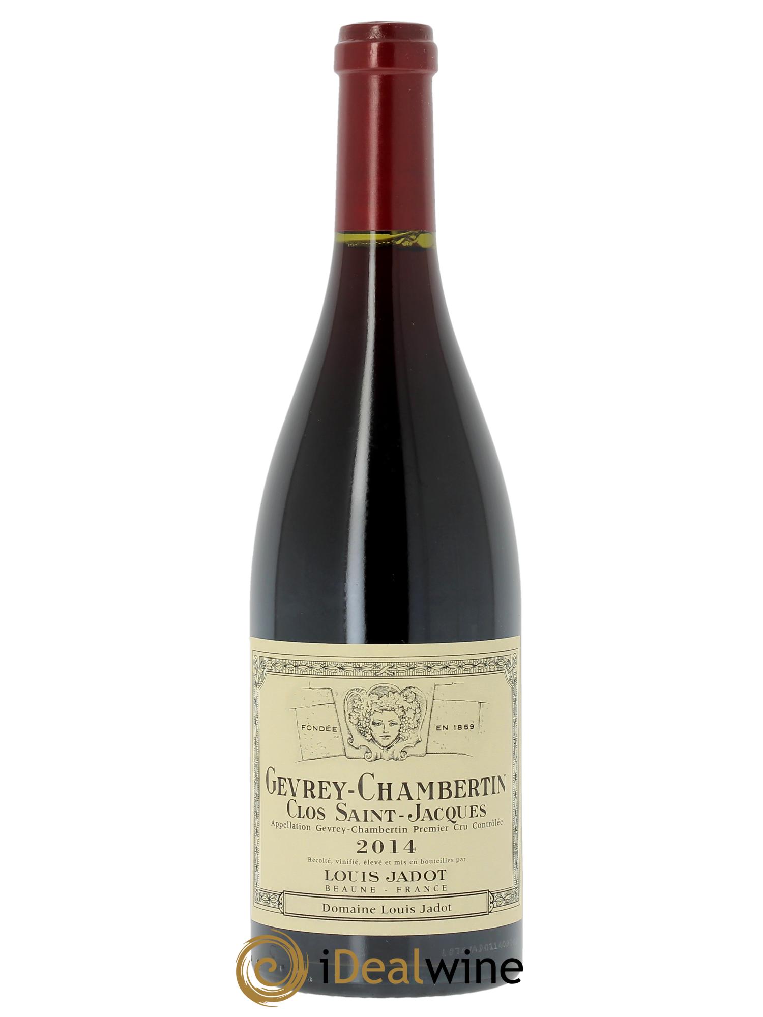 Gevrey-Chambertin 1er Cru Clos Saint Jacques Domaine Louis Jadot  2014 - Lotto di 1 bottiglia - 0