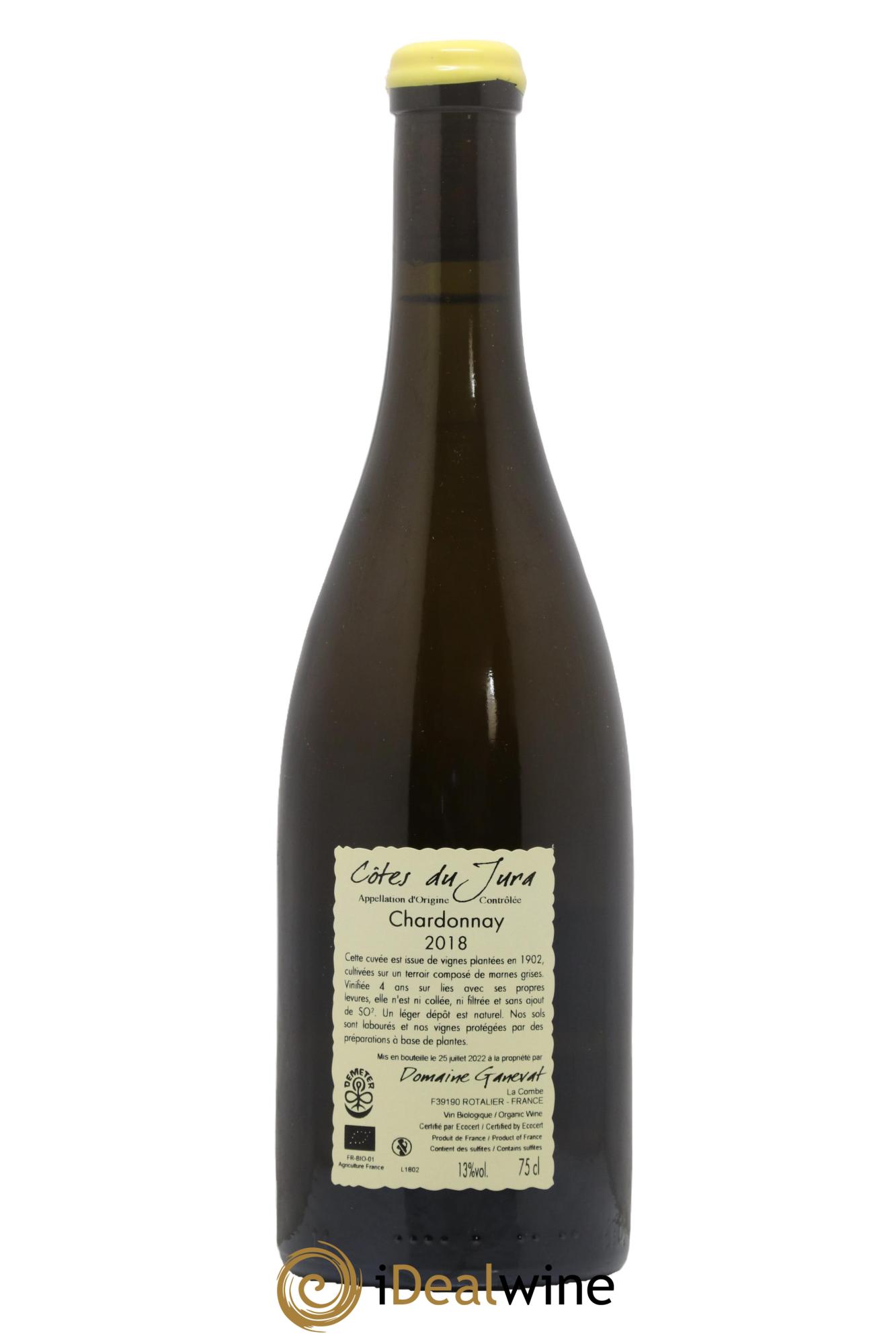 Côtes du Jura Les Chalasses Vieilles Vignes Jean-François Ganevat (Domaine) 2018 - Lot of 1 bottle - 1