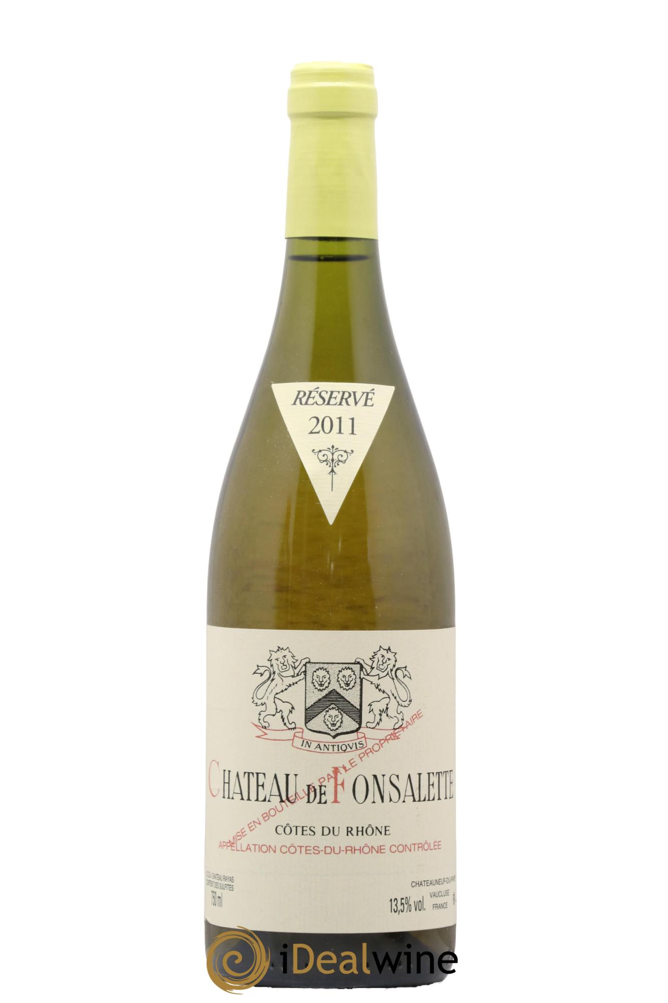 Côtes du Rhône Château de Fonsalette Emmanuel Reynaud 2011 - Lotto di 1 bottiglia - 0