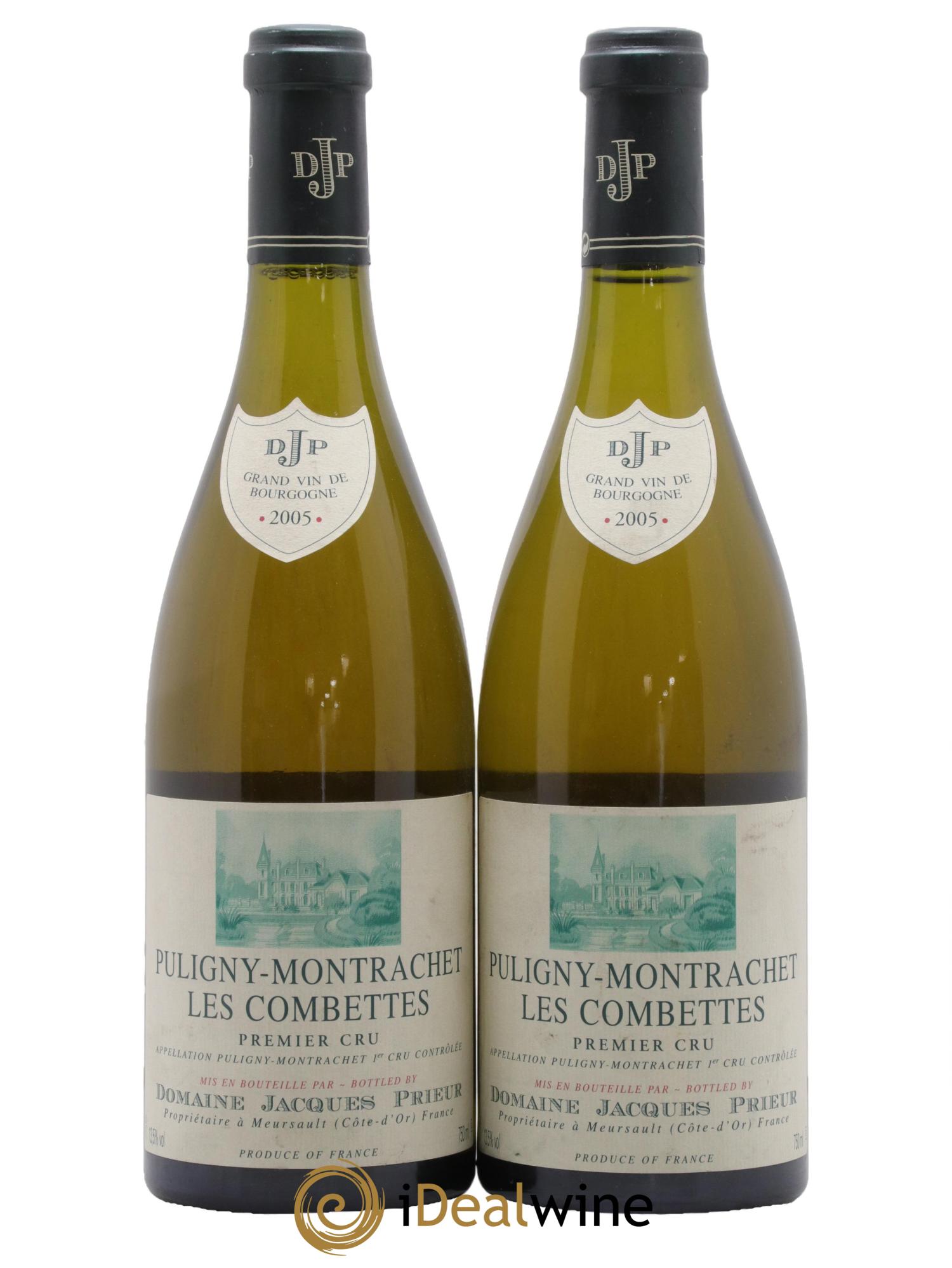 Puligny-Montrachet 1er Cru Les Combettes Jacques Prieur (Domaine) 2005 - Lotto di 2 bottiglie - 0