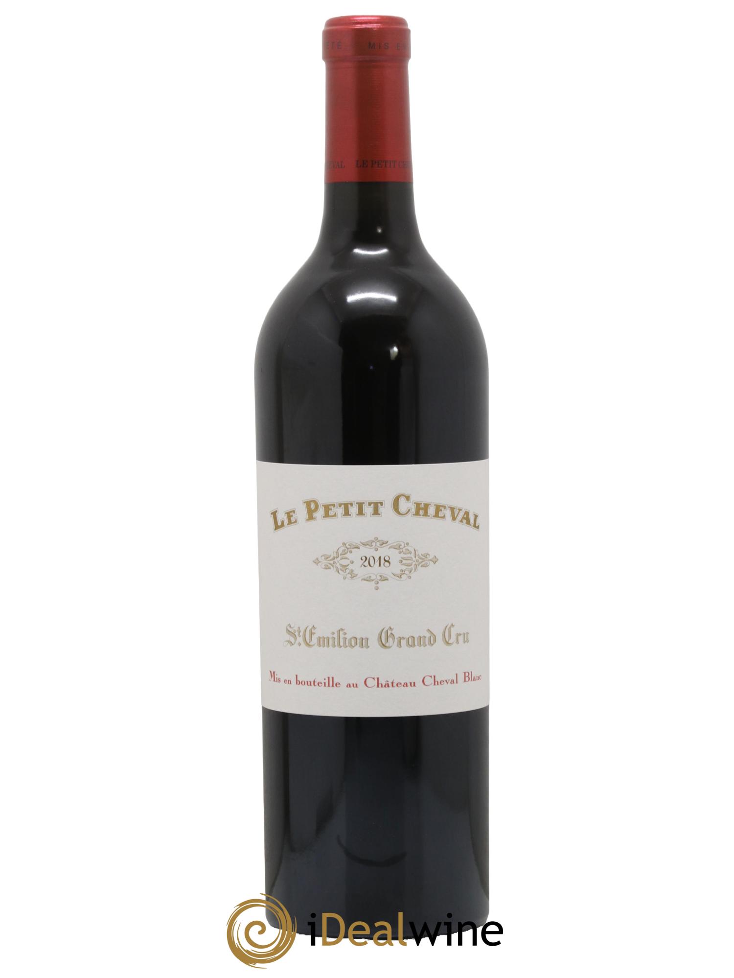 Le Petit Cheval Second Vin  2018 - Lot de 1 bouteille - 0