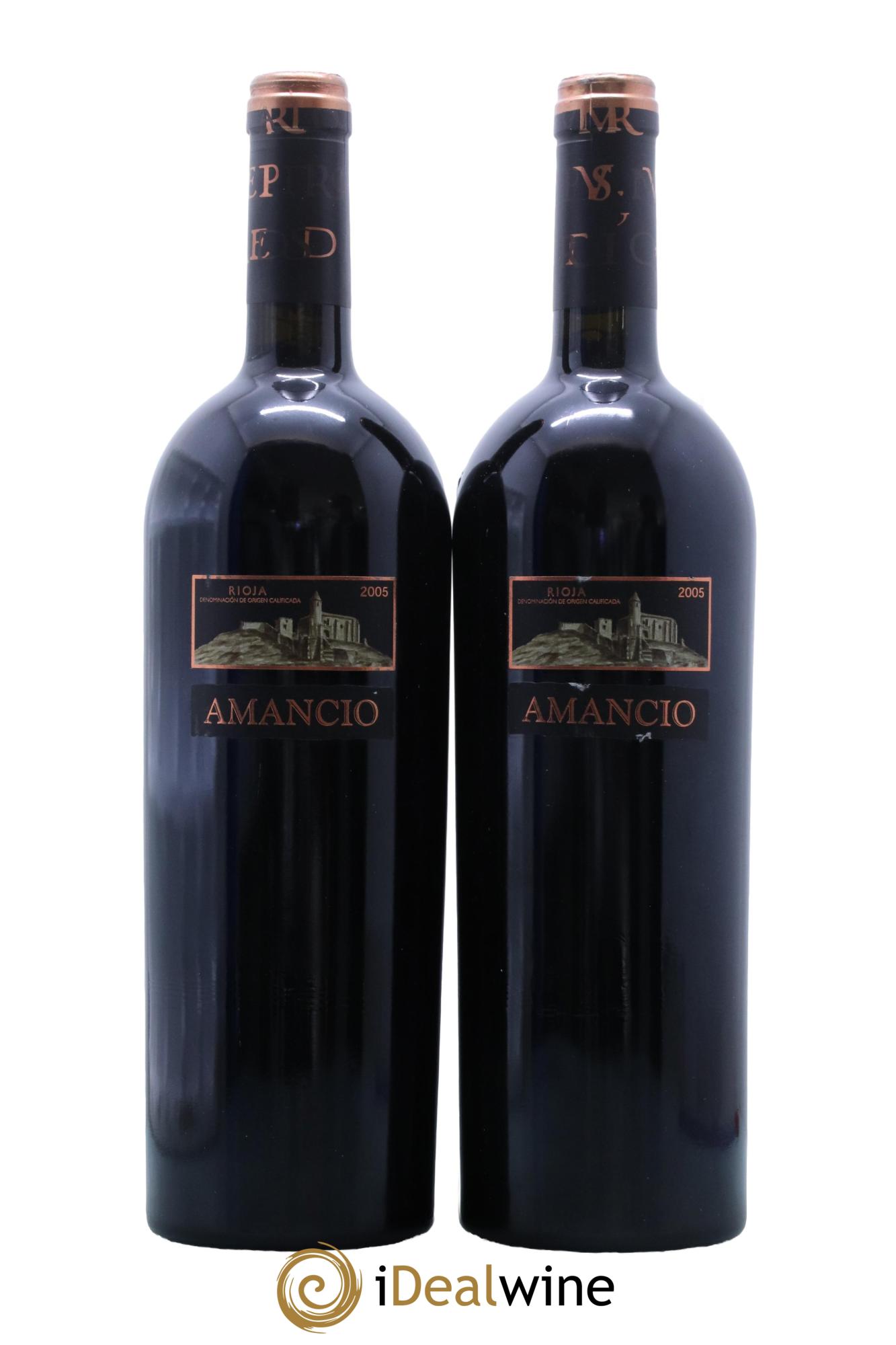 Rioja DOCA Amancio 2005 - Lot de 2 bouteilles - 0