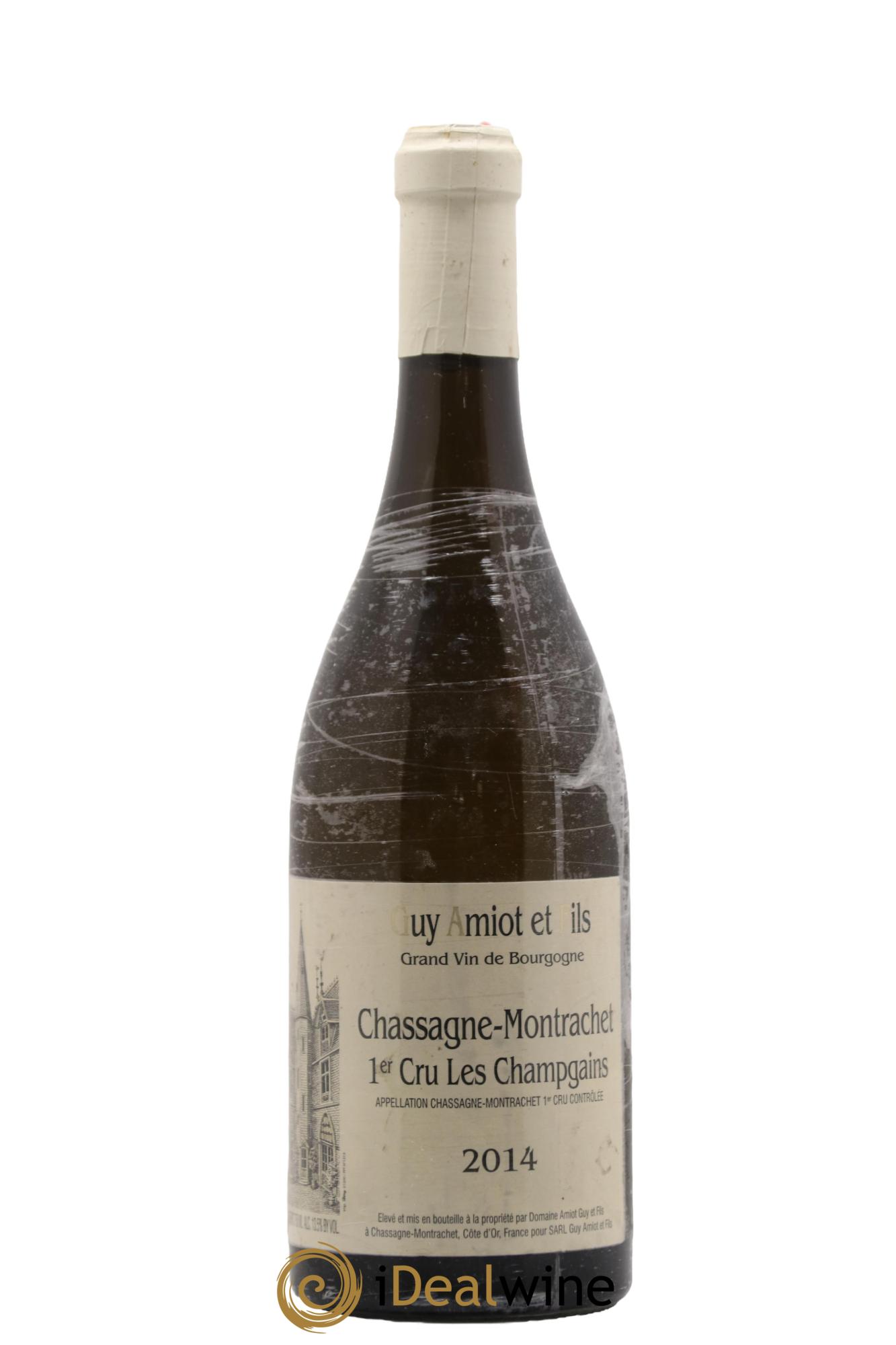 Chassagne-Montrachet 1er Cru Champgains Domaine Amiot Et Fils 2014 - Lot of 1 bottle - 0