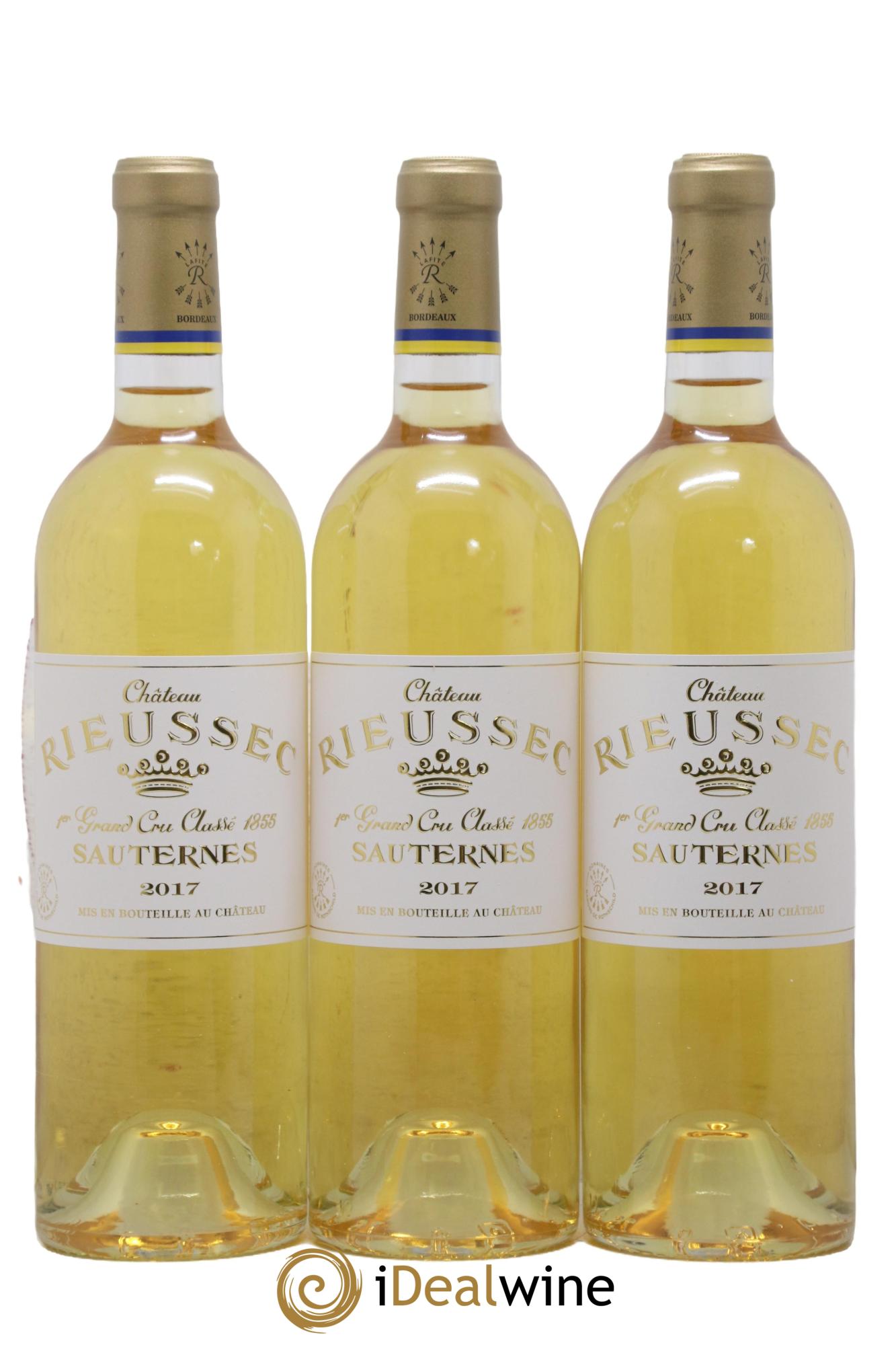 Château Rieussec 1er Grand Cru Classé  2017 - Posten von 6 Flaschen - 2