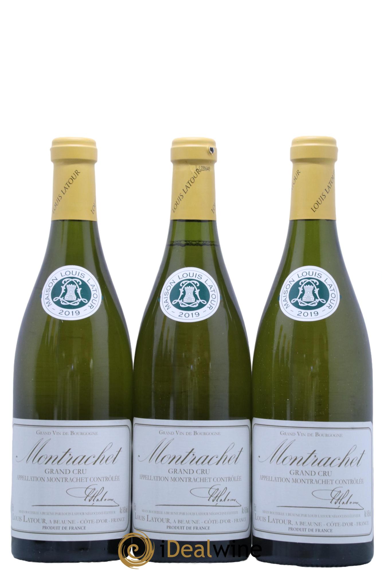 Montrachet Grand Cru Louis Latour 2019 - Lot de 6 bouteilles - 1