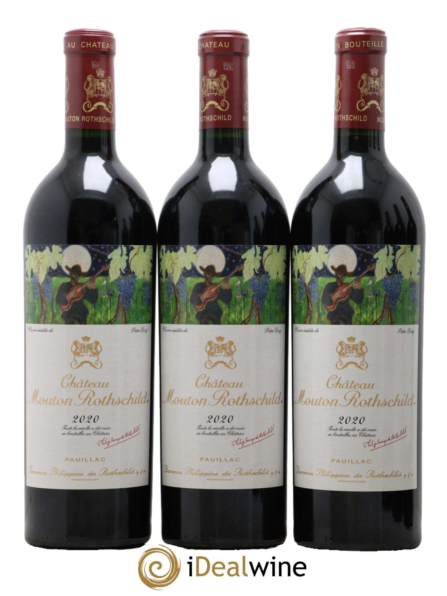 Château Mouton Rothschild 1er Grand Cru Classé 2020 - Posten von 6 Flaschen - 3