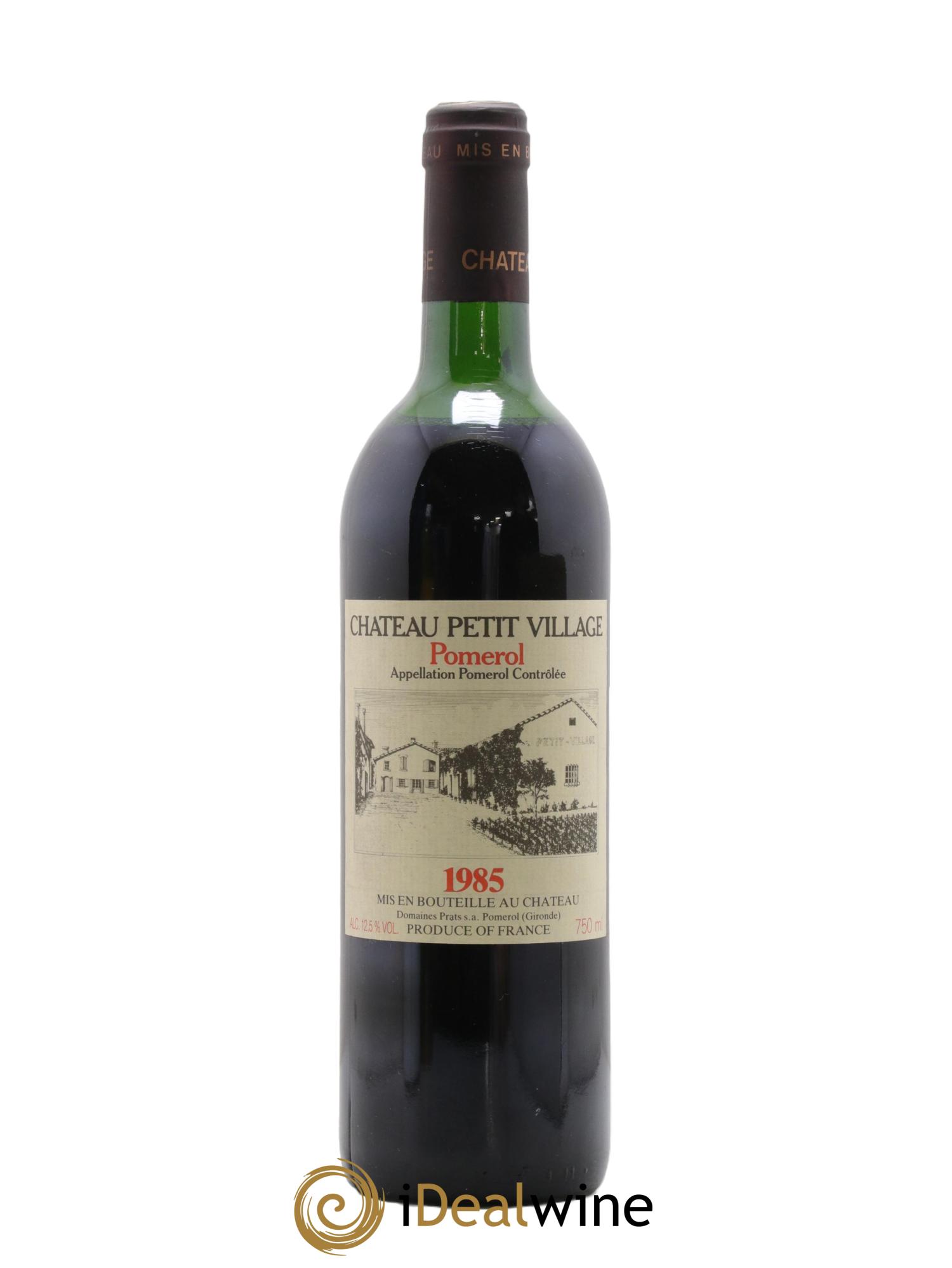 Château Petit Village 1985 - Lot de 1 bouteille - 0