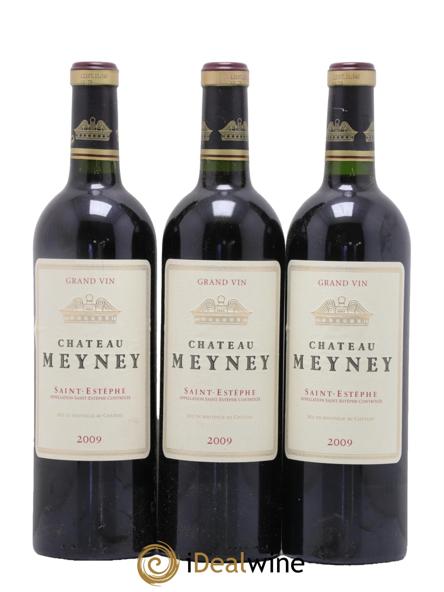 Château Meyney 2009 - Lot de 6 bouteilles - 2