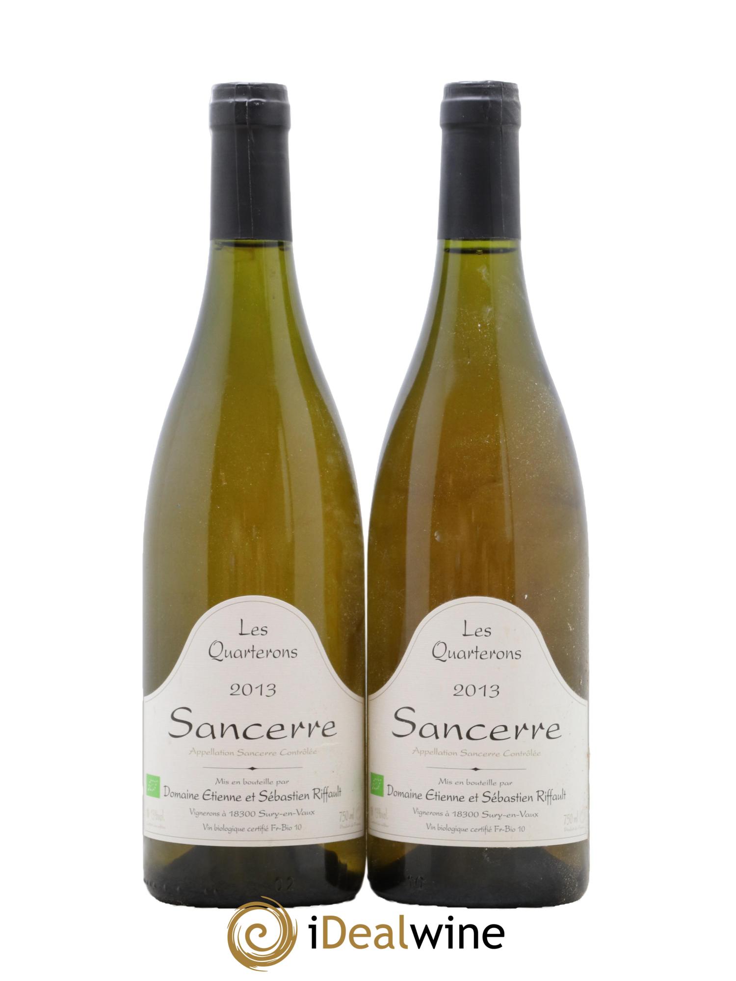 Sancerre Les Quarterons Riffault 2013 - Posten von 2 Flaschen - 0