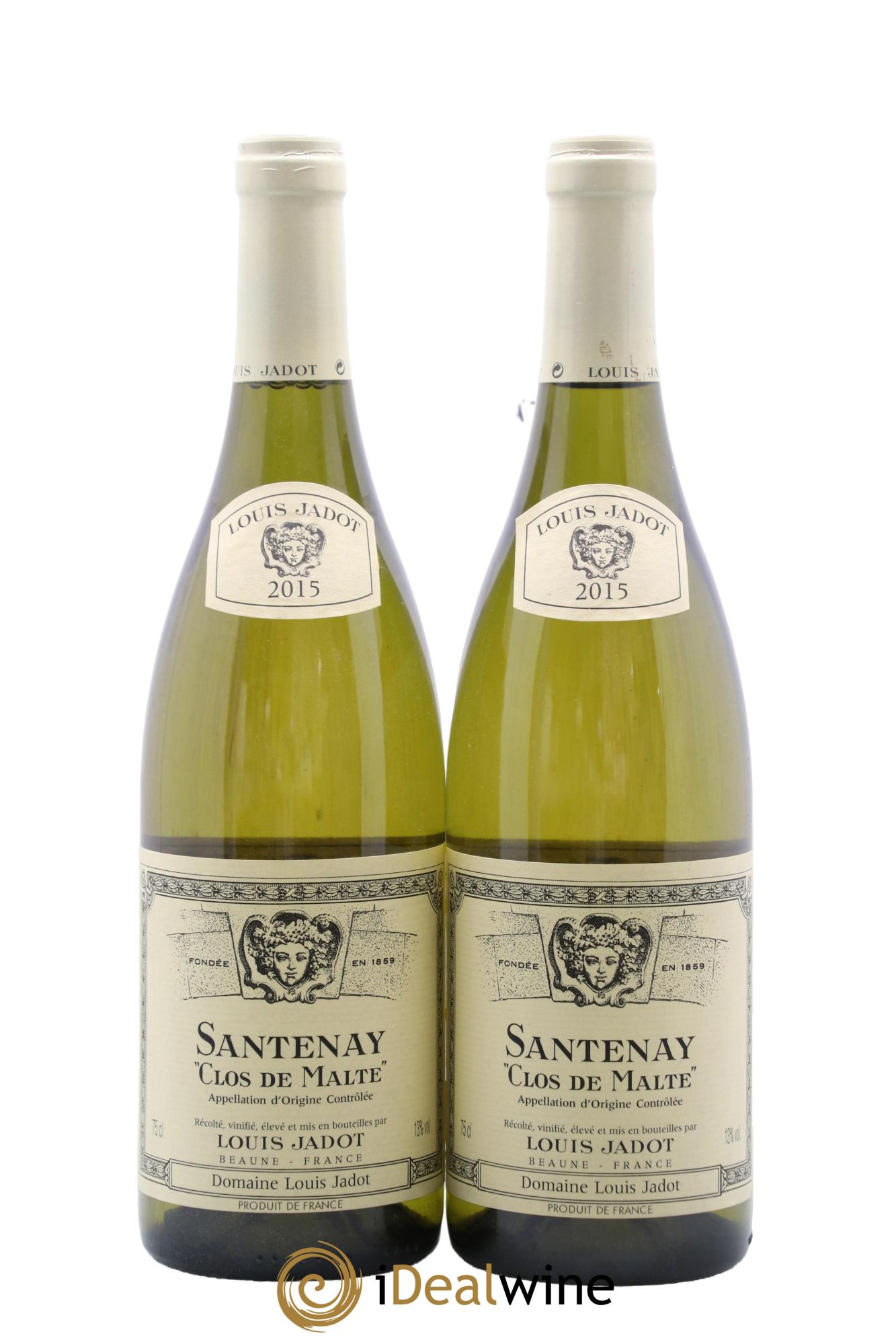 Santenay Clos de Malte Louis Jadot 2015 - Lotto di 2 bottiglie - 0