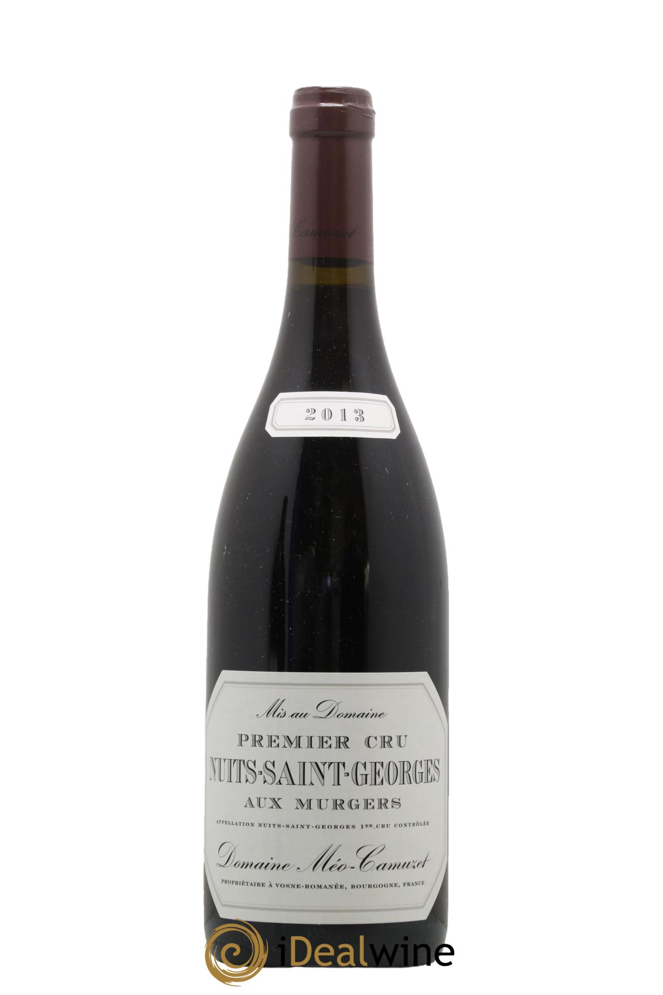 Nuits Saint-Georges 1er Cru Aux Murgers Méo-Camuzet (Domaine) 2013 - Lot de 1 bouteille - 0