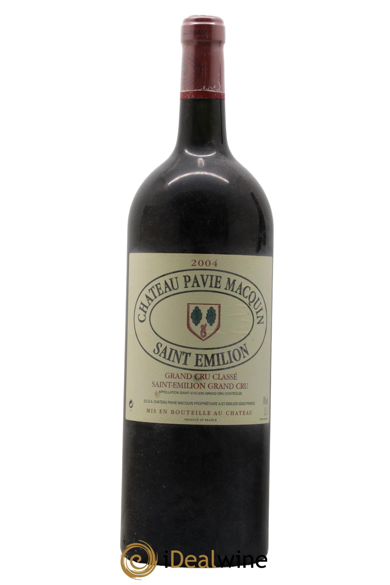 Château Pavie Macquin 1er Grand Cru Classé B 2004 - Posten von 1 Magnum - 0