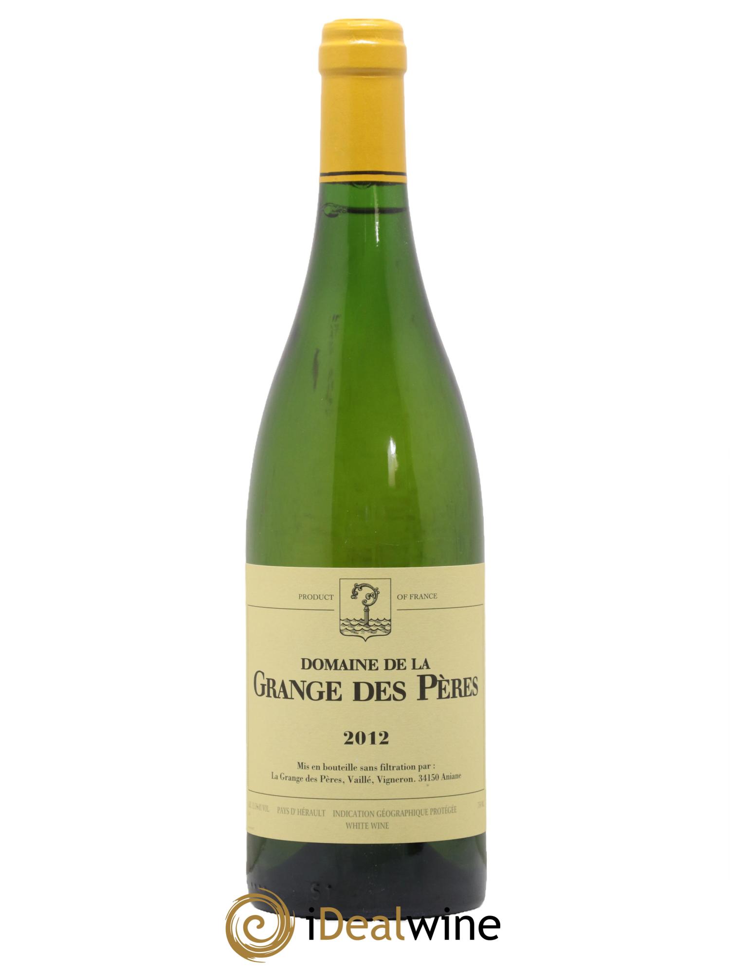 IGP Pays d'Hérault Grange des Pères Laurent Vaillé 2012 - Lot of 1 bottle - 0