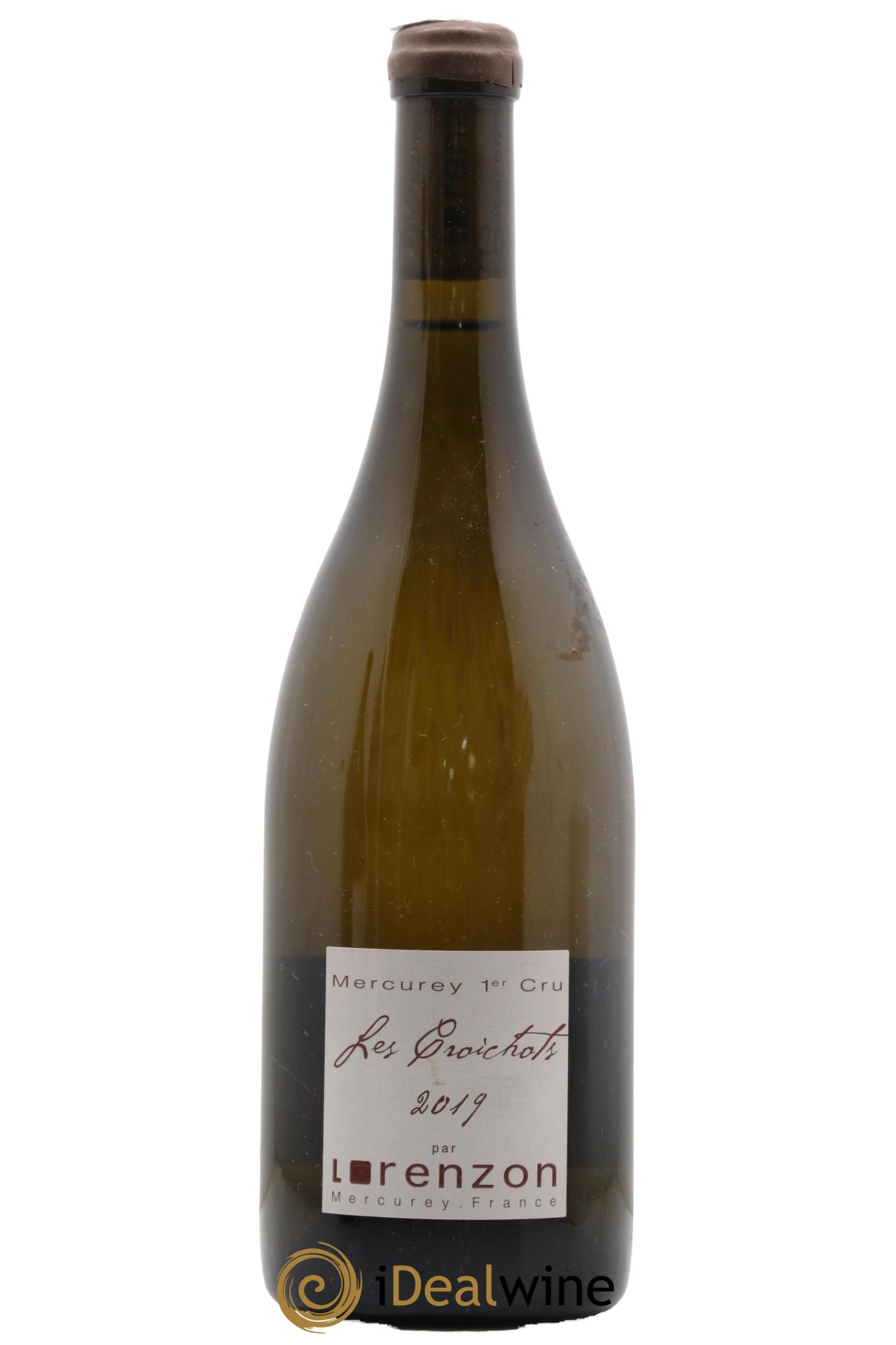 Mercurey 1er Cru Les Croichots Domaine Lorenzon 2019 - Posten von 1 Flasche - 0