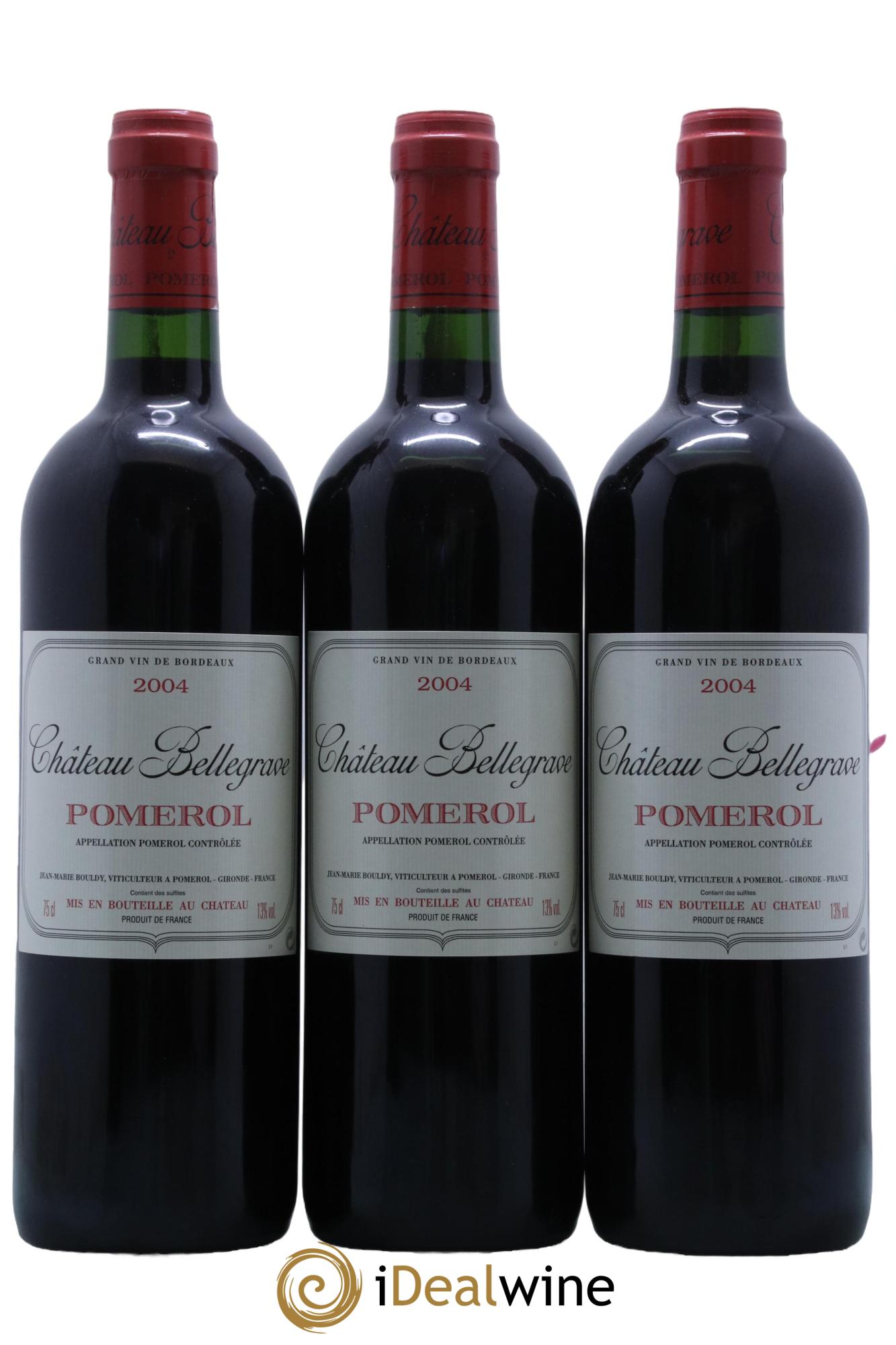 Château Bellegrave  2004 - Lot de 12 bouteilles - 4