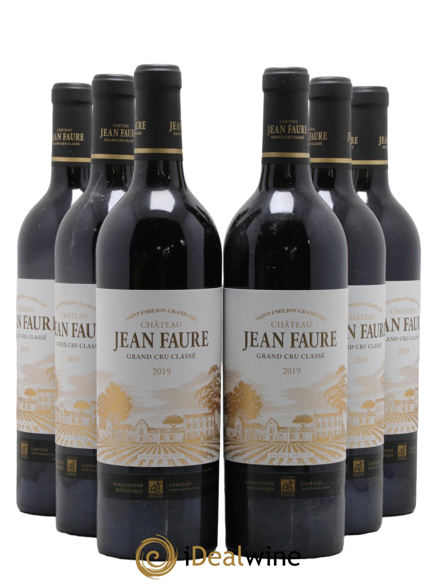 Château Jean Faure Grand Cru Classé 2019 - Lotto di 6 bottiglie - 0