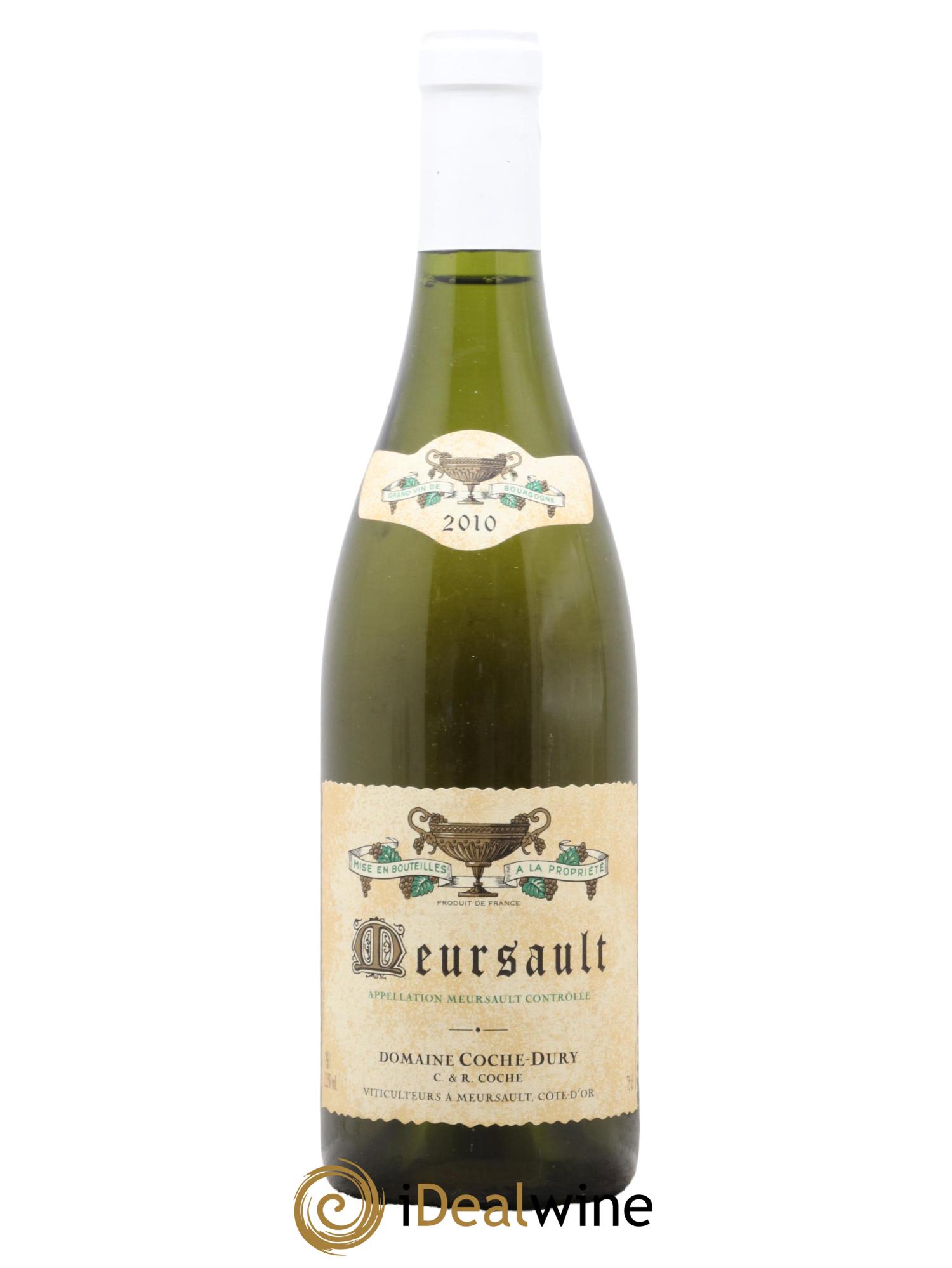 Meursault Coche Dury (Domaine) 2010 - Lot de 1 bouteille - 0