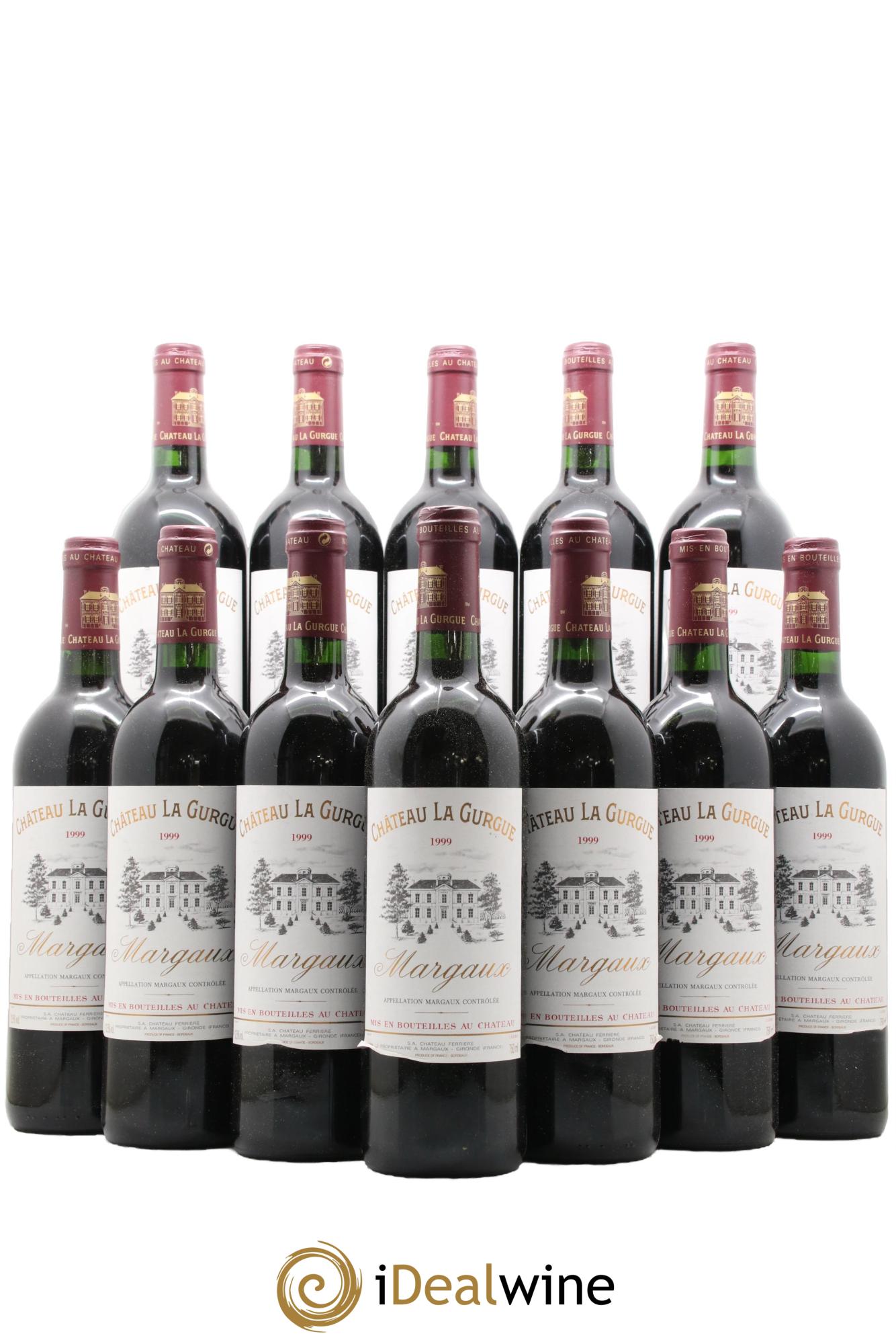 Château la Gurgue Cru Bourgeois 1999 - Posten von 12 Flaschen - 0