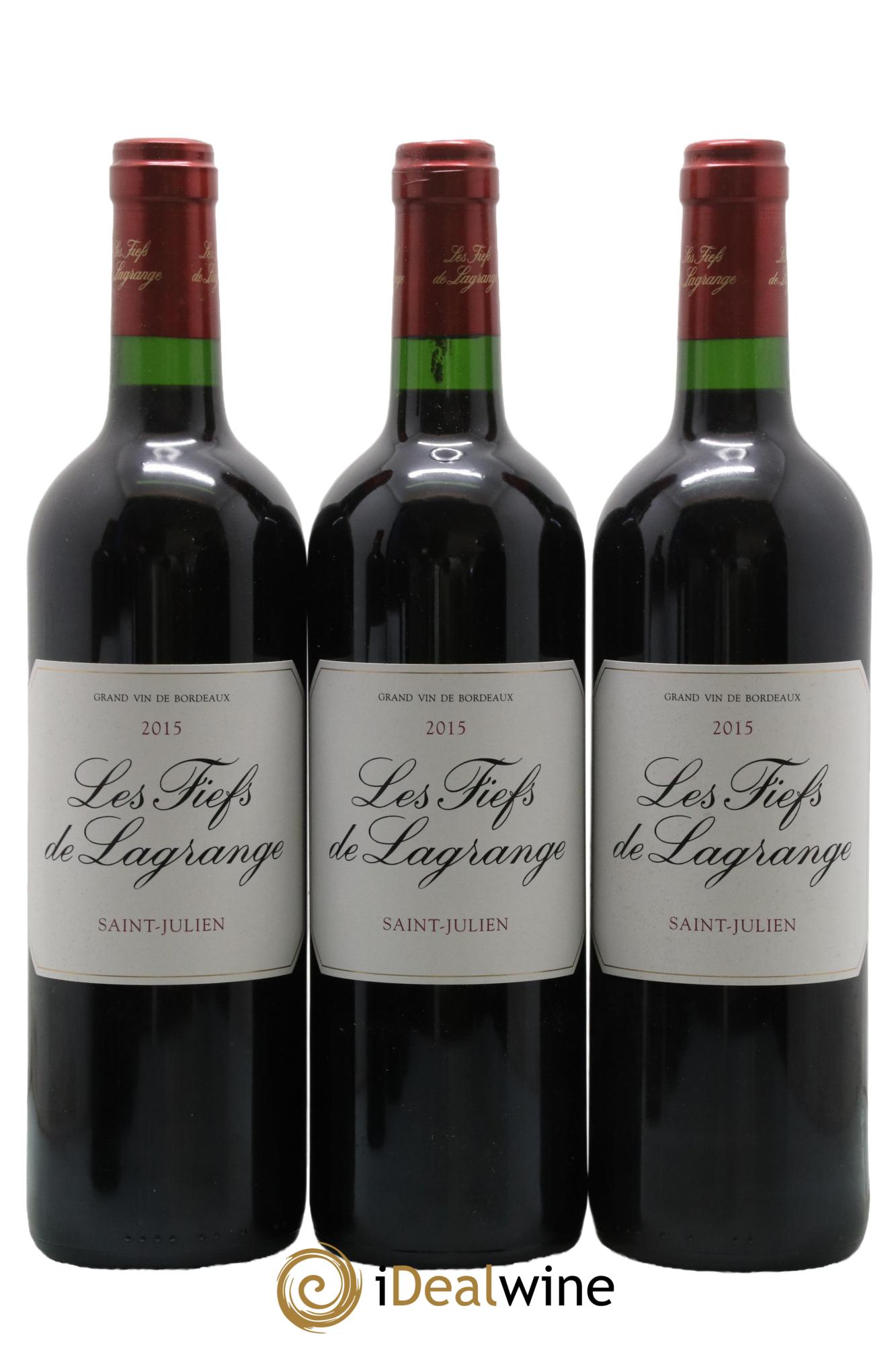 Les Fiefs de Lagrange Second Vin 2015 - Lot of 6 bottles - 1