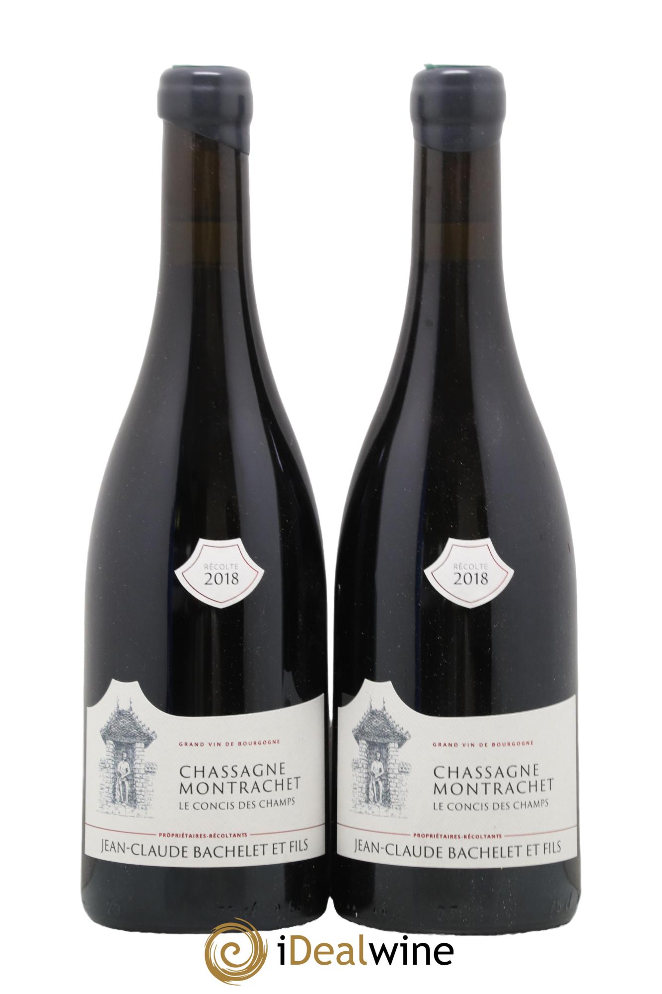 Chassagne-Montrachet Le Concis Des Champs Jean-Claude Bachelet (Domaine) 2018 - Posten von 2 Flaschen - 0