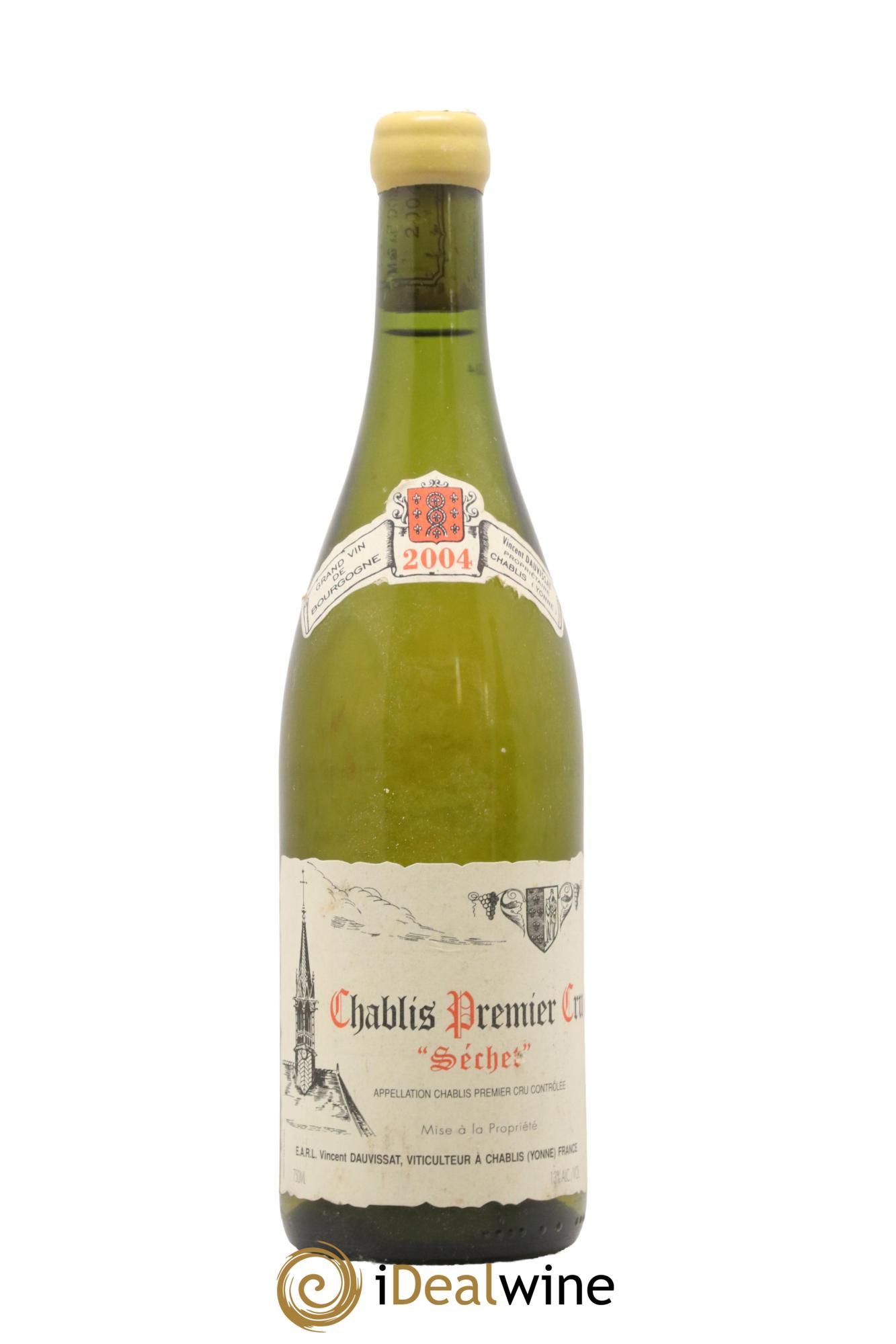 Chablis 1er Cru Séchet Vincent Dauvissat (Domaine) 2004 - Lotto di 1 bottiglia - 0