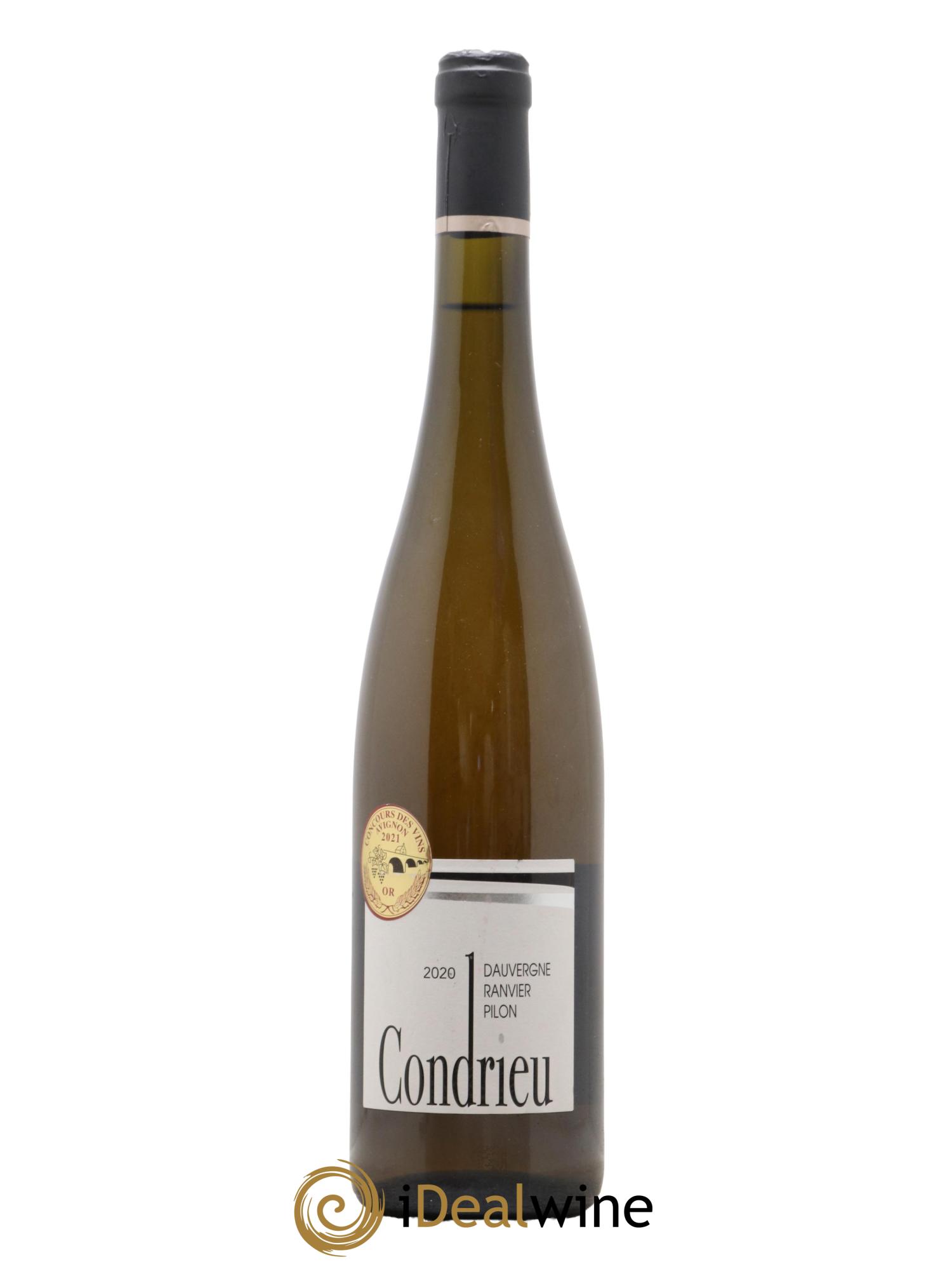 Condrieu Domaine Dauvergne Ranvier Pilon 2020 - Lot de 1 bouteille - 0