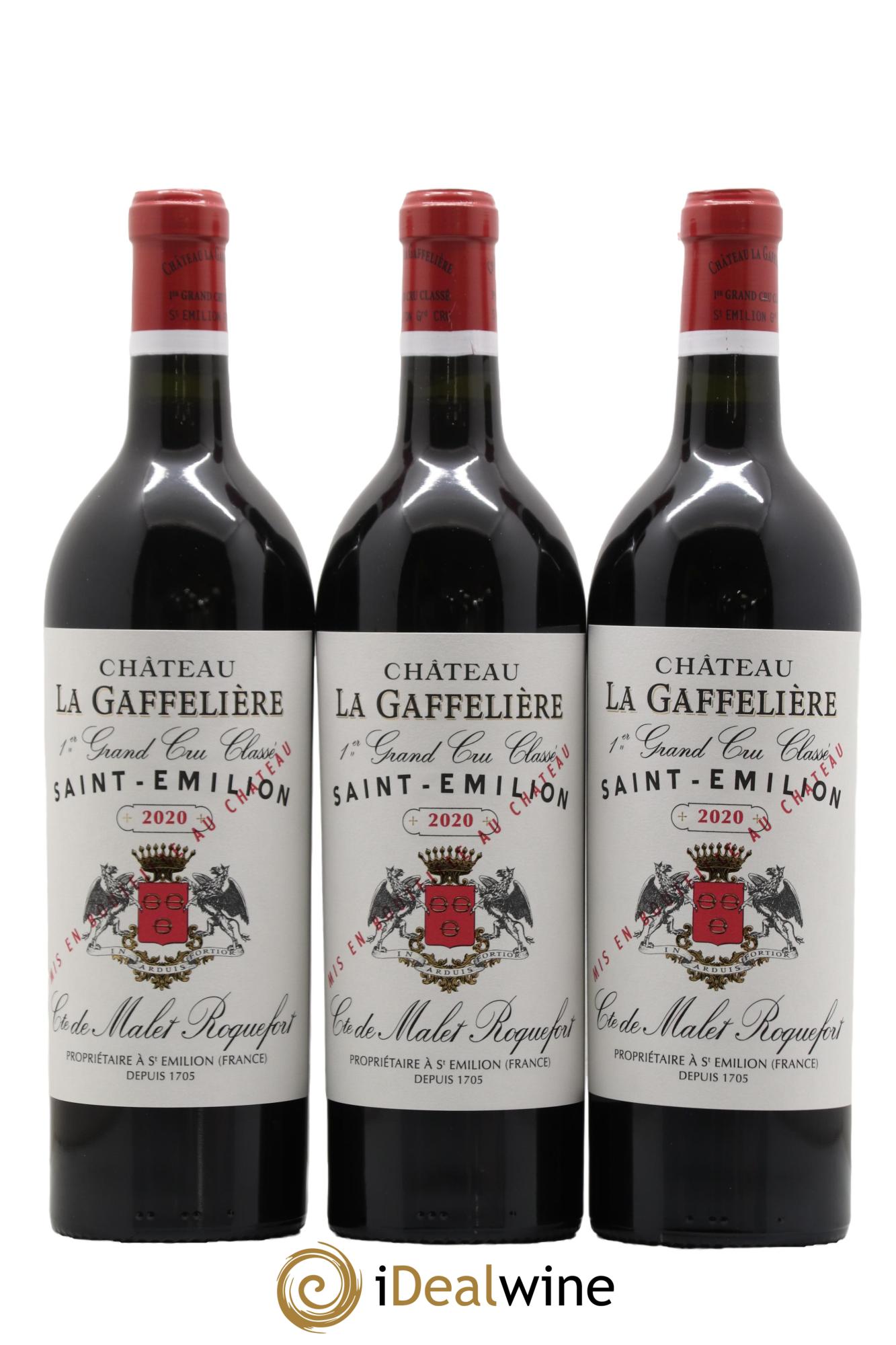 Château la Gaffelière 1er Grand Cru Classé B 2020 - Lot de 6 bouteilles - 1