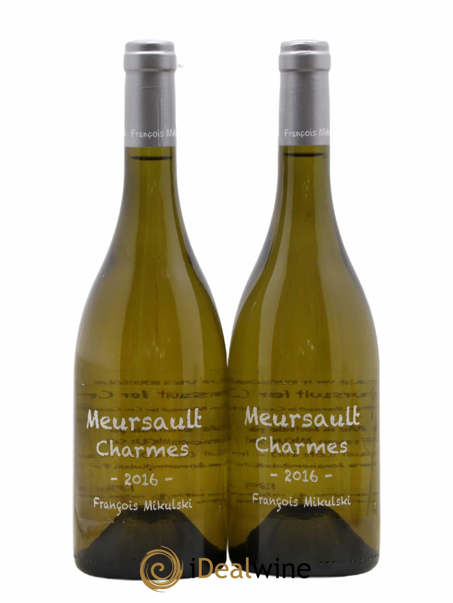 Meursault 1er Cru Charmes François Mikulski 2016 - Lotto di 2 bottiglie - 0