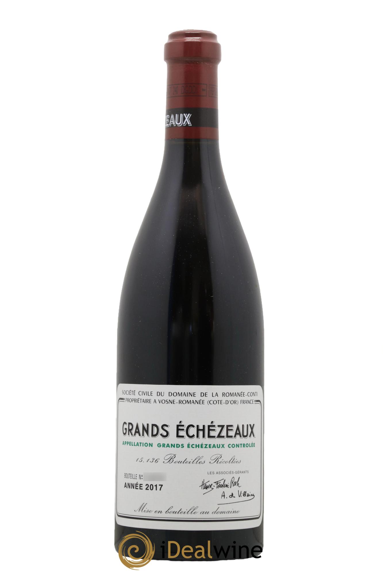 Grands-Echezeaux Grand Cru Domaine de la Romanée-Conti 2017 - Lot of 1 bottle - 0