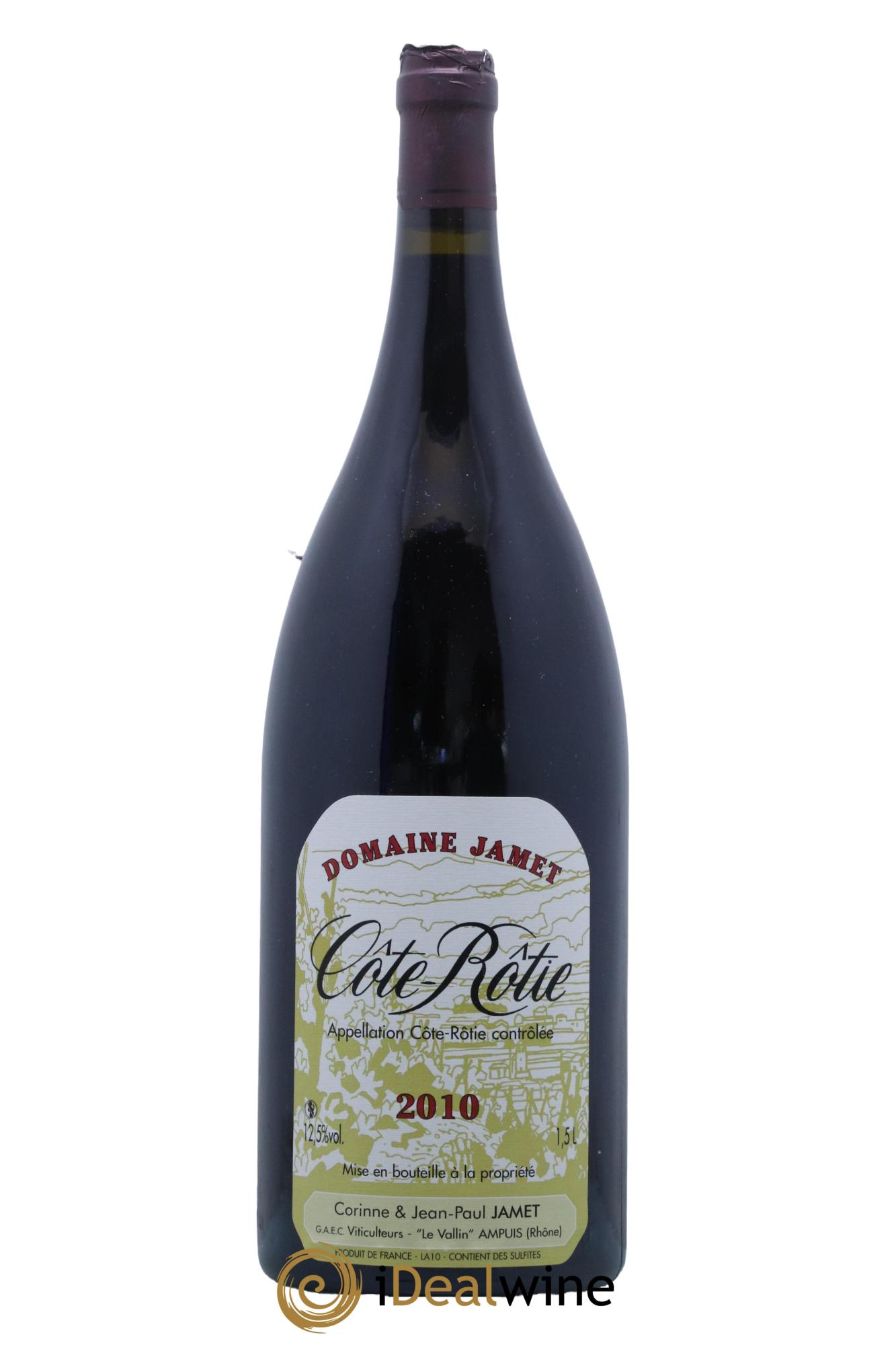 Côte-Rôtie Jamet (Domaine) 2010 - Lot of 1 magnum - 0