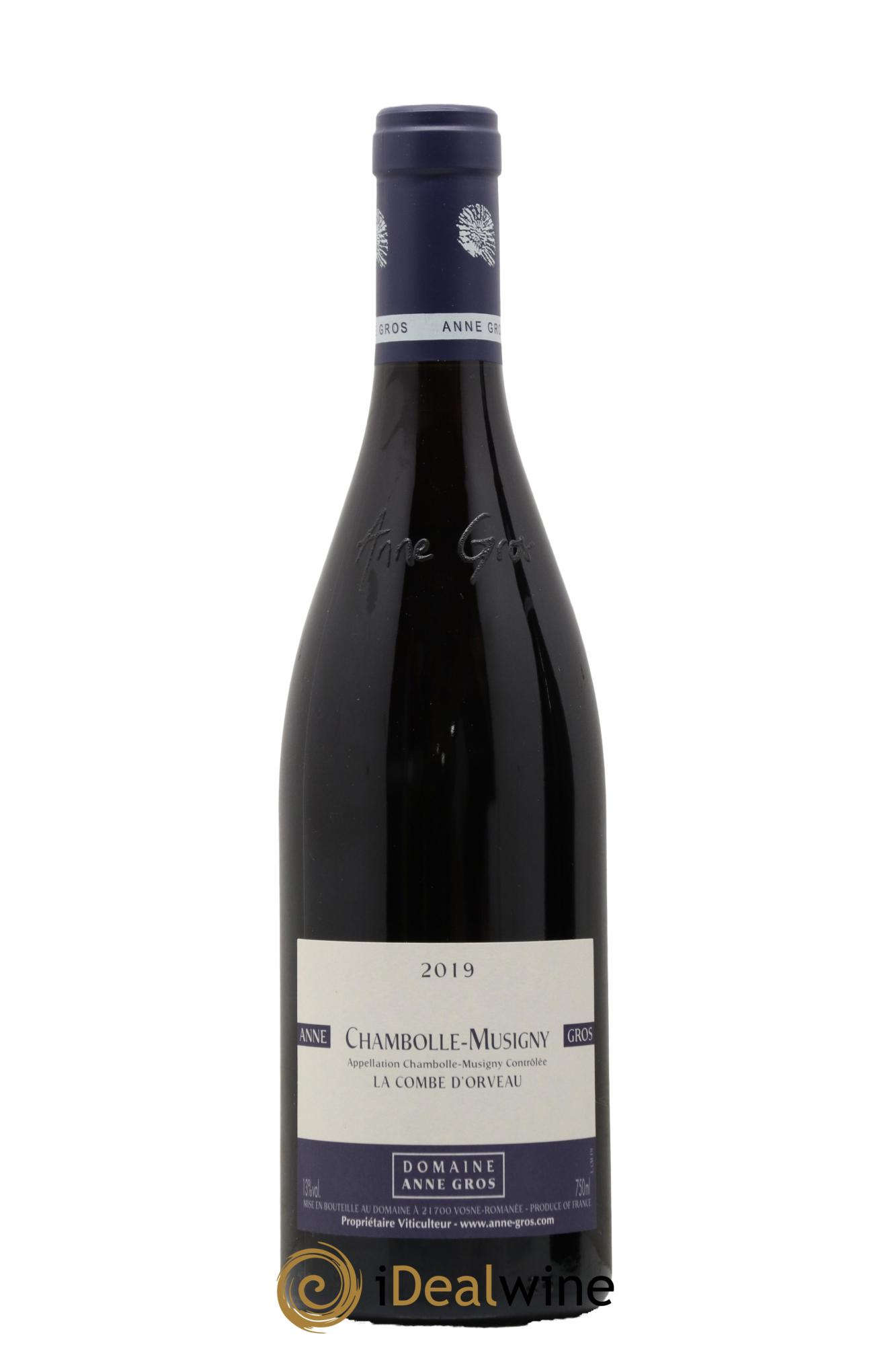 Chambolle-Musigny La Combe d'Orveau Anne Gros 2019 - Lot of 1 bottle - 0