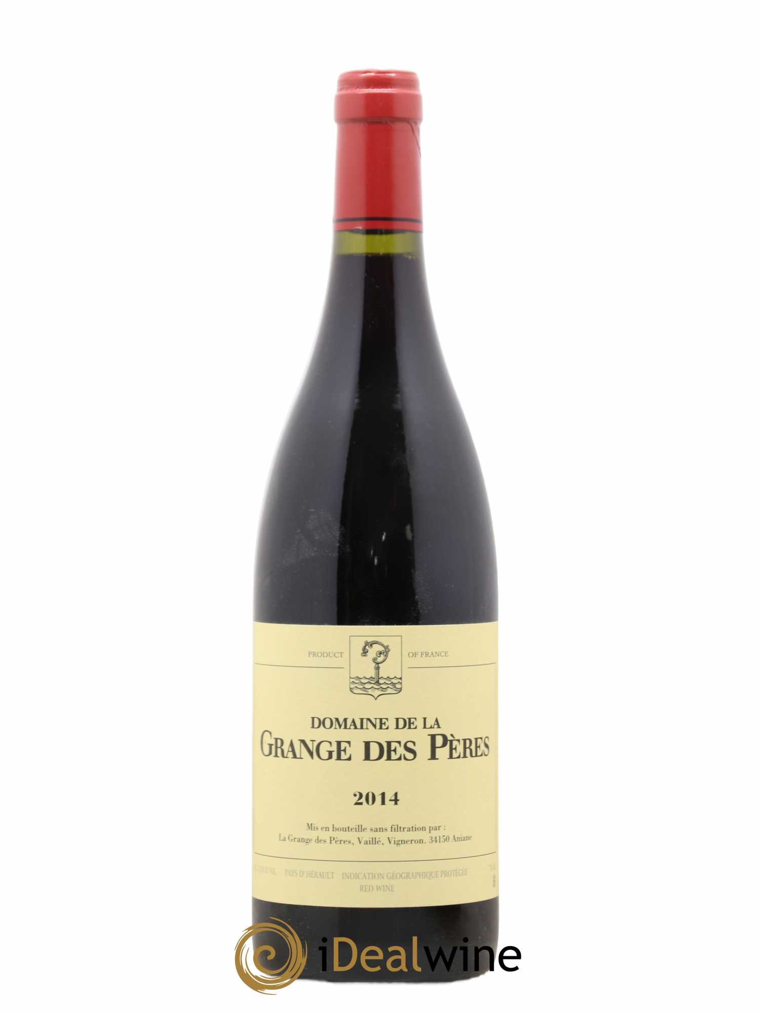 IGP Pays d'Hérault Grange des Pères Laurent Vaillé  2014 - Lot of 1 bottle - 0