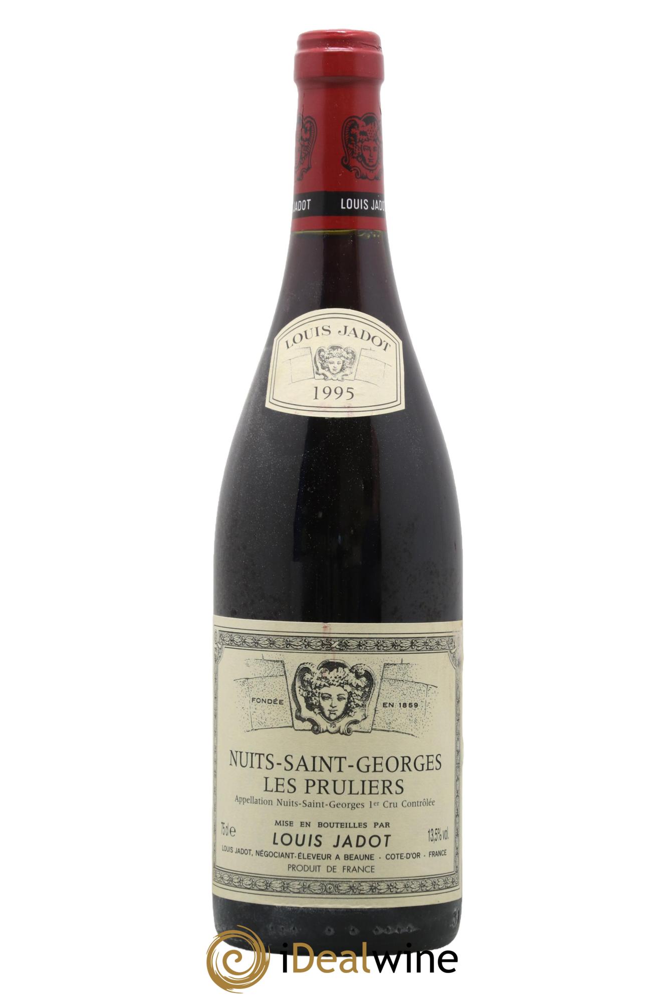 Nuits Saint-Georges 1er Cru Les Pruliers Louis Jadot 1995 - Lotto di 1 bottiglia - 0