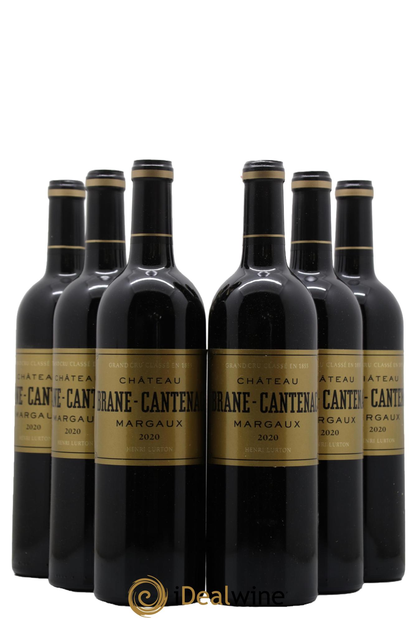 Château Brane Cantenac 2ème Grand Cru Classé 2020 - Lot of 6 bottles - 0