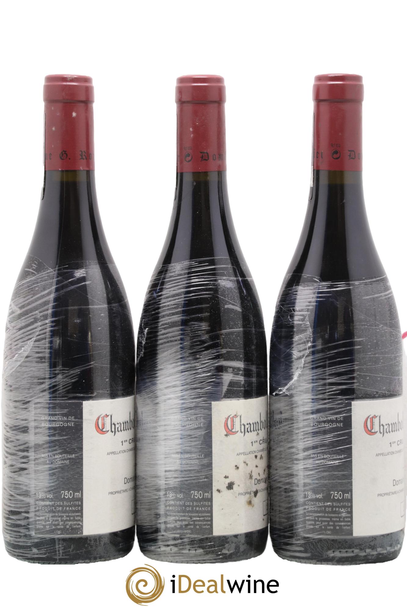 Chambolle-Musigny 1er Cru Les Cras Georges Roumier (Domaine) 2013 - Lot de 3 bouteilles - 1