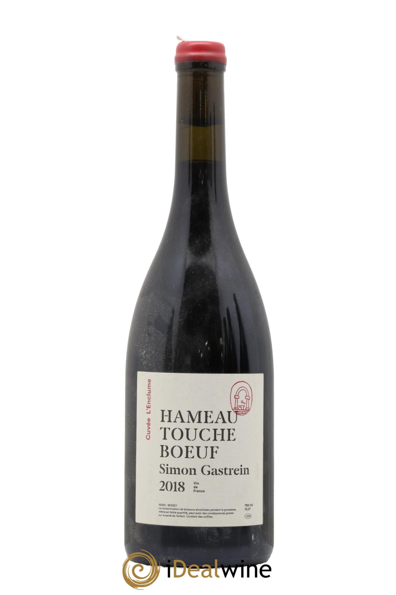 Vin de France Cuvée L'Enclume Hameau Touche Bœuf Simon Gastrein 2018 - Lot de 1 bouteille - 0