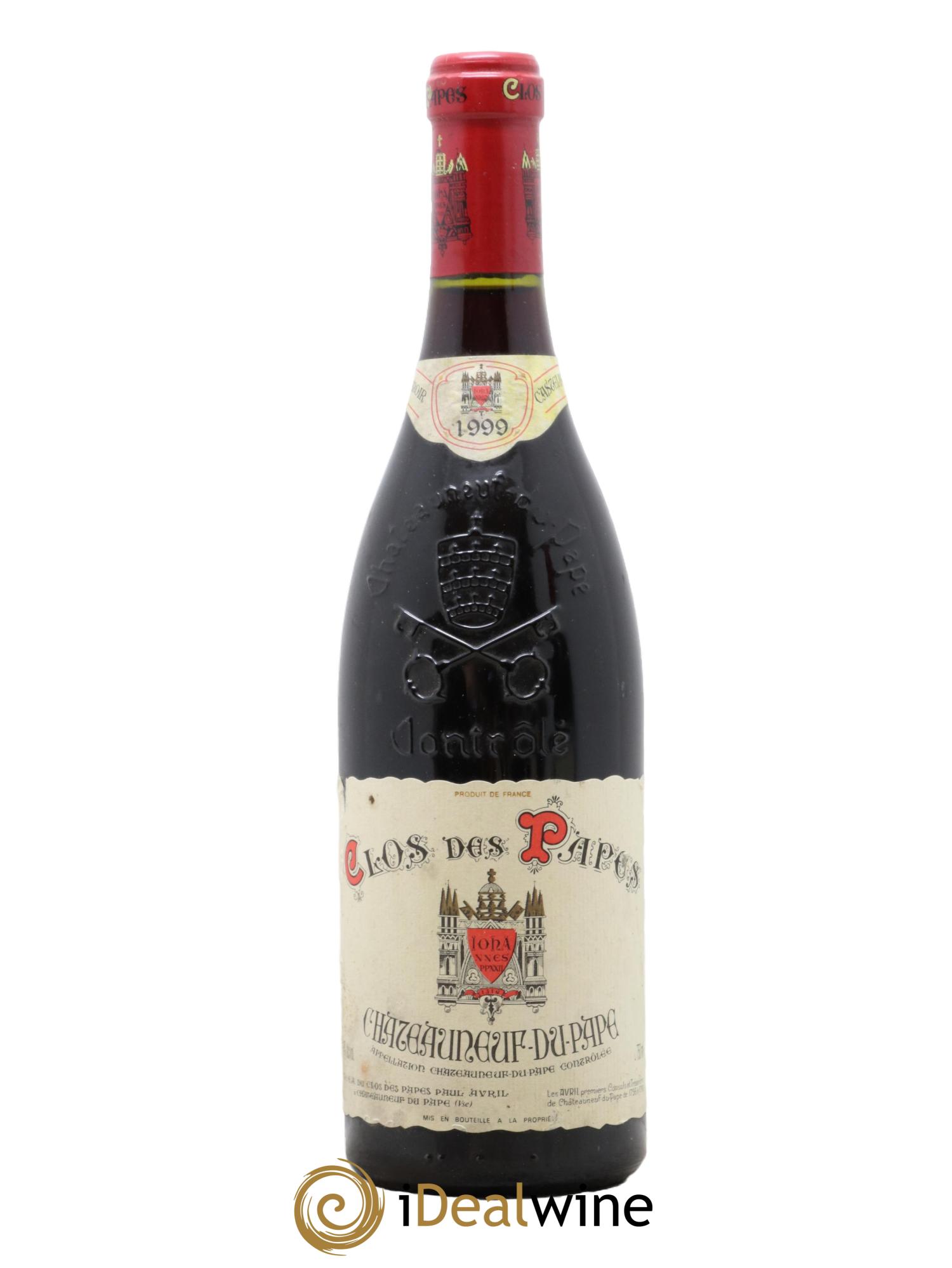 Châteauneuf-du-Pape Clos des Papes - Paul Avril 1999 - Lotto di 1 bottiglia - 0